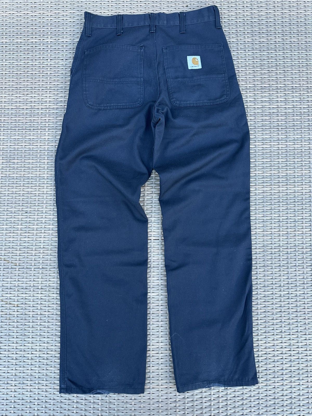 Carhartt Carhartt Simple Pant Navy Blue (31x32) Size US 31 - 1 Thumbnail