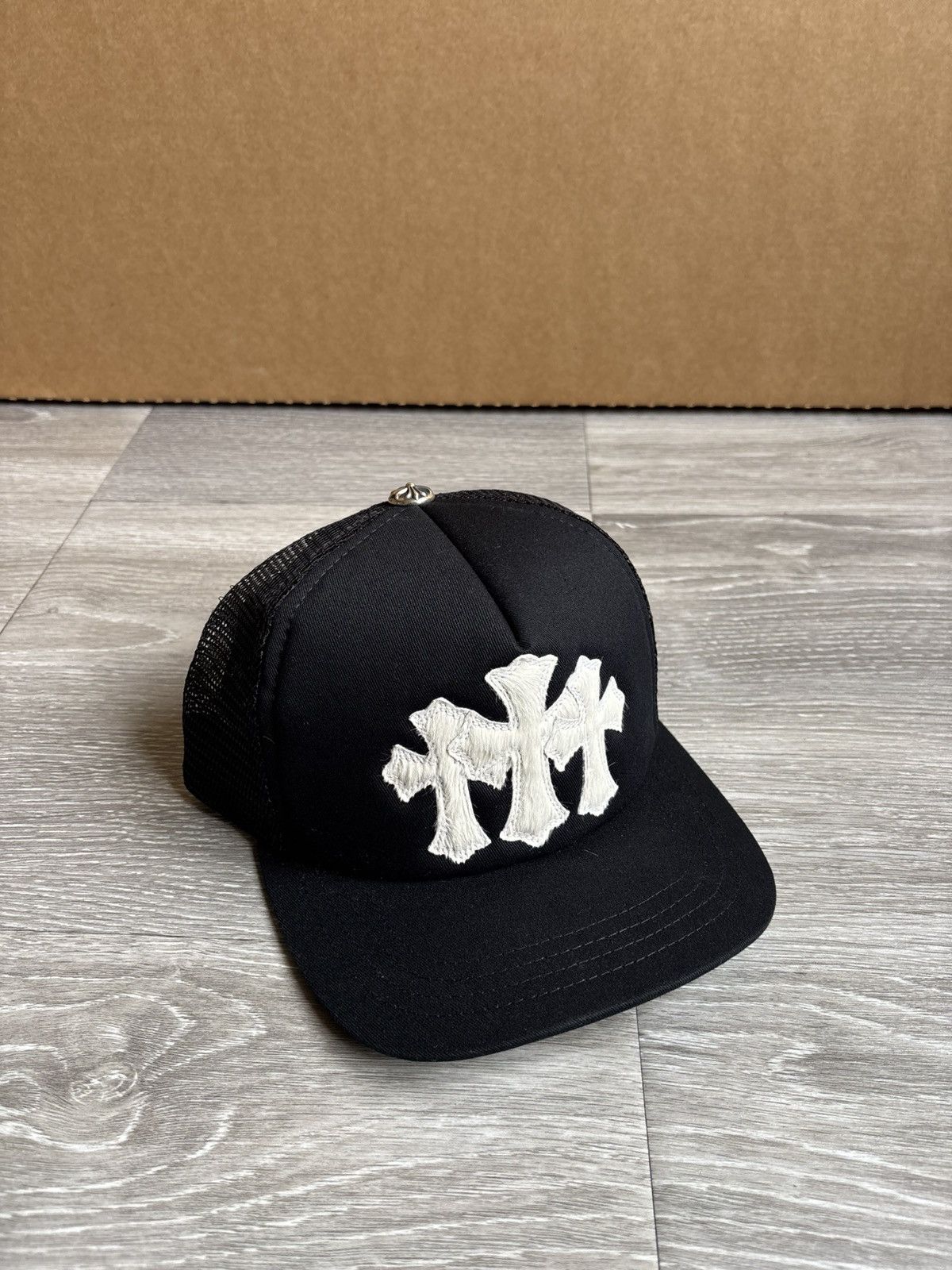 Chrome Hearts Chrome Hearts Pony Hair Cemetery Hat Size ONE SIZE - 2 Thumbnail