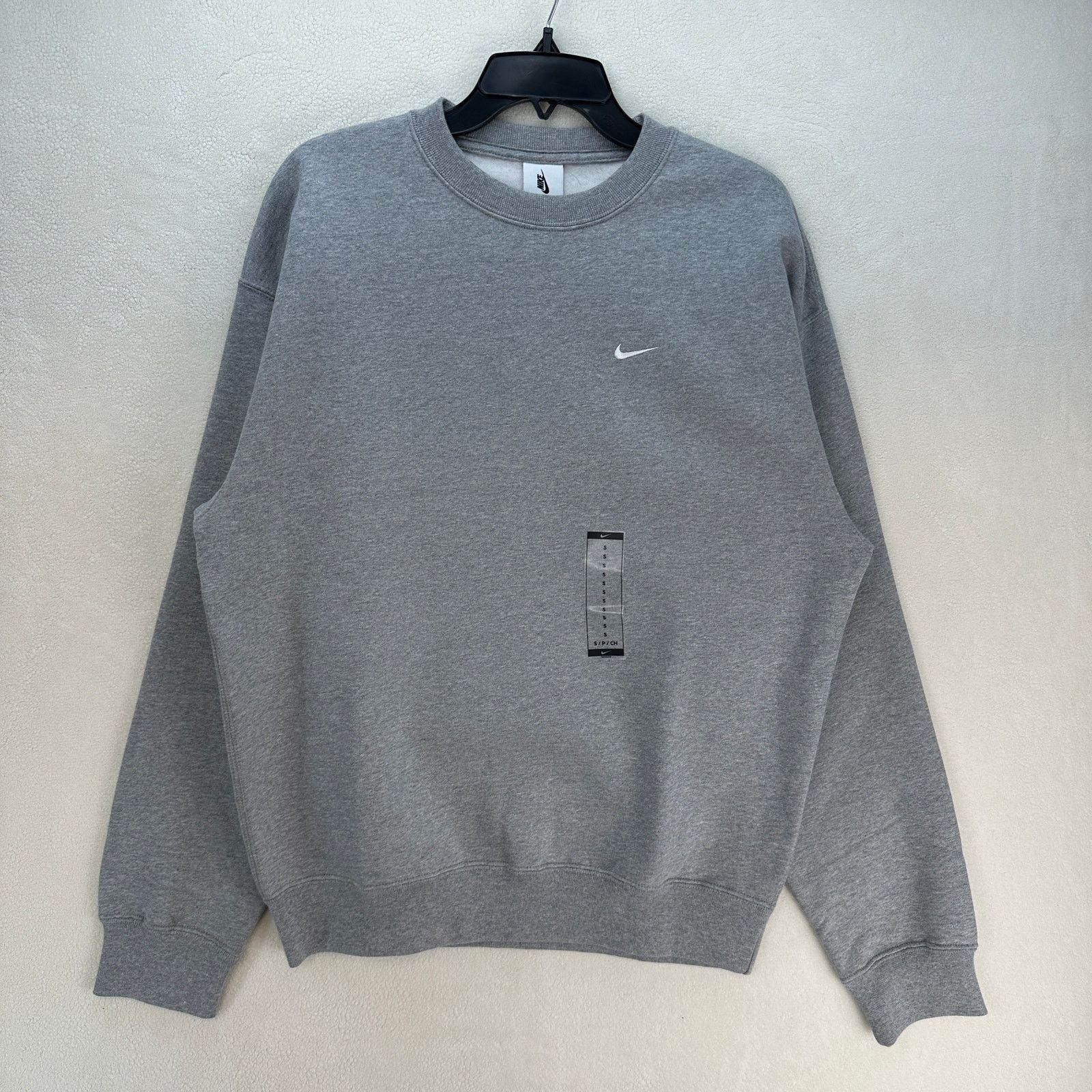 Nike NIKE MEN'S X-LARGE OG SOLO EMBROIDERED SWOOSH FLEECE CREW Size US XL / EU 56 / 4 - 1 Thumbnail