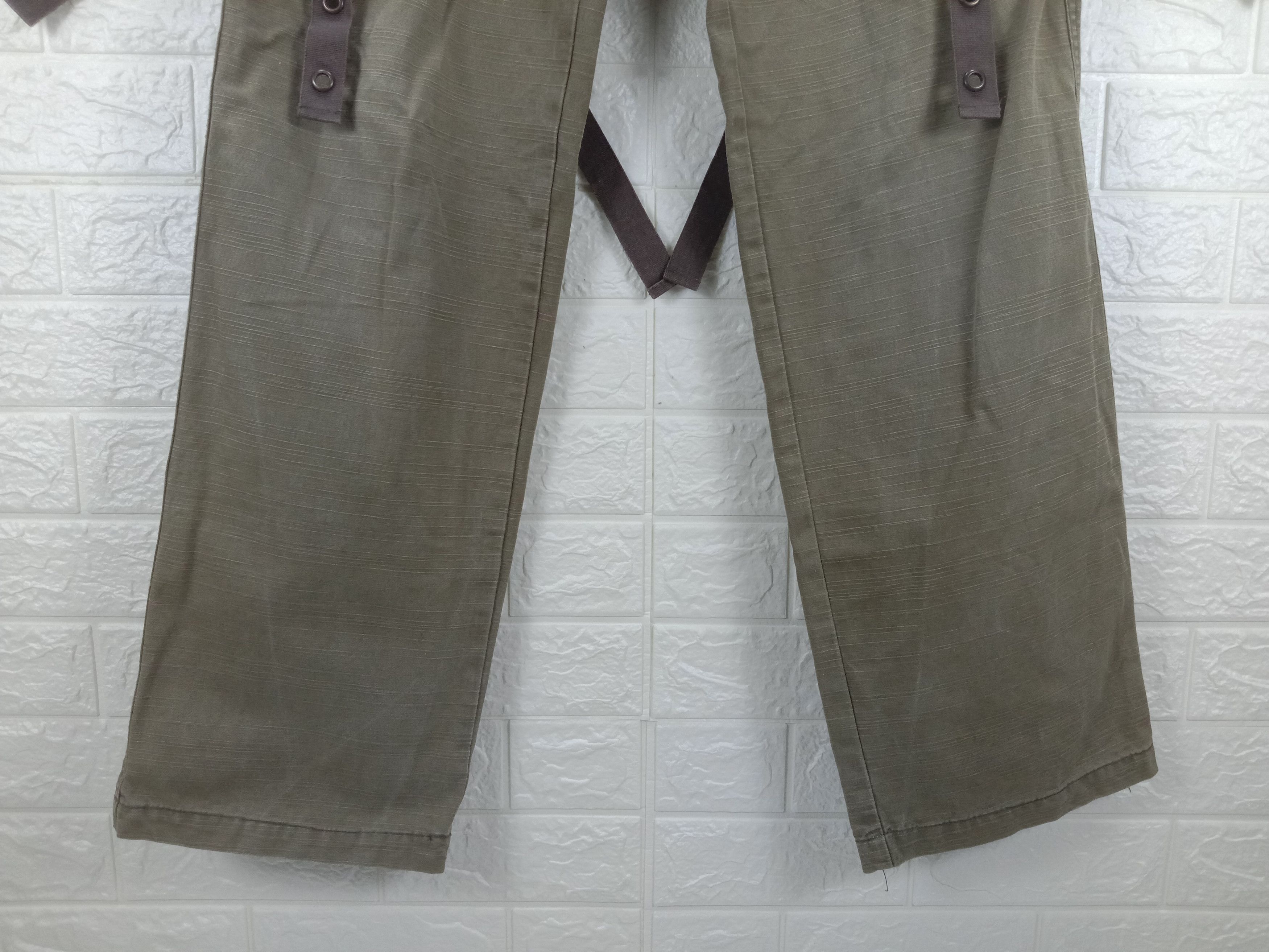 Japanese Brand Vintage Japanese Bondage Multi Pocket Tactical Cargo Pants Size US 30 / EU 46 - 8 Thumbnail
