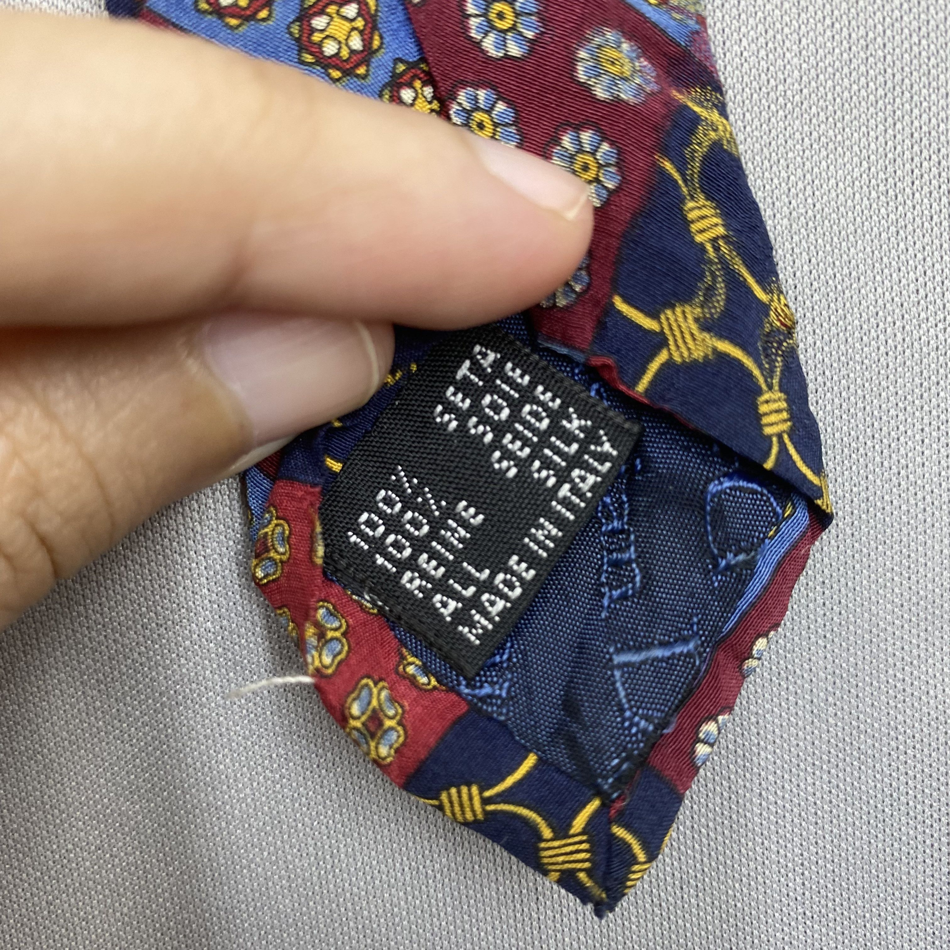 Christian Dior Monsieur Vintage Christian Dior SILK Necktie Cravate Pure Silk Size ONE SIZE - 8 Thumbnail