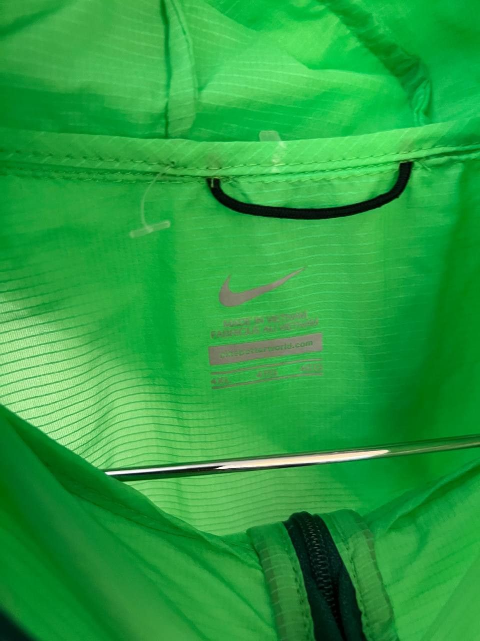 Nike VINTAGE NIKE NYLON LIGHT JACKET RUNNING RETRO DRILL Y2K 90s Size US XXL / EU 58 / 5 - 4 Thumbnail