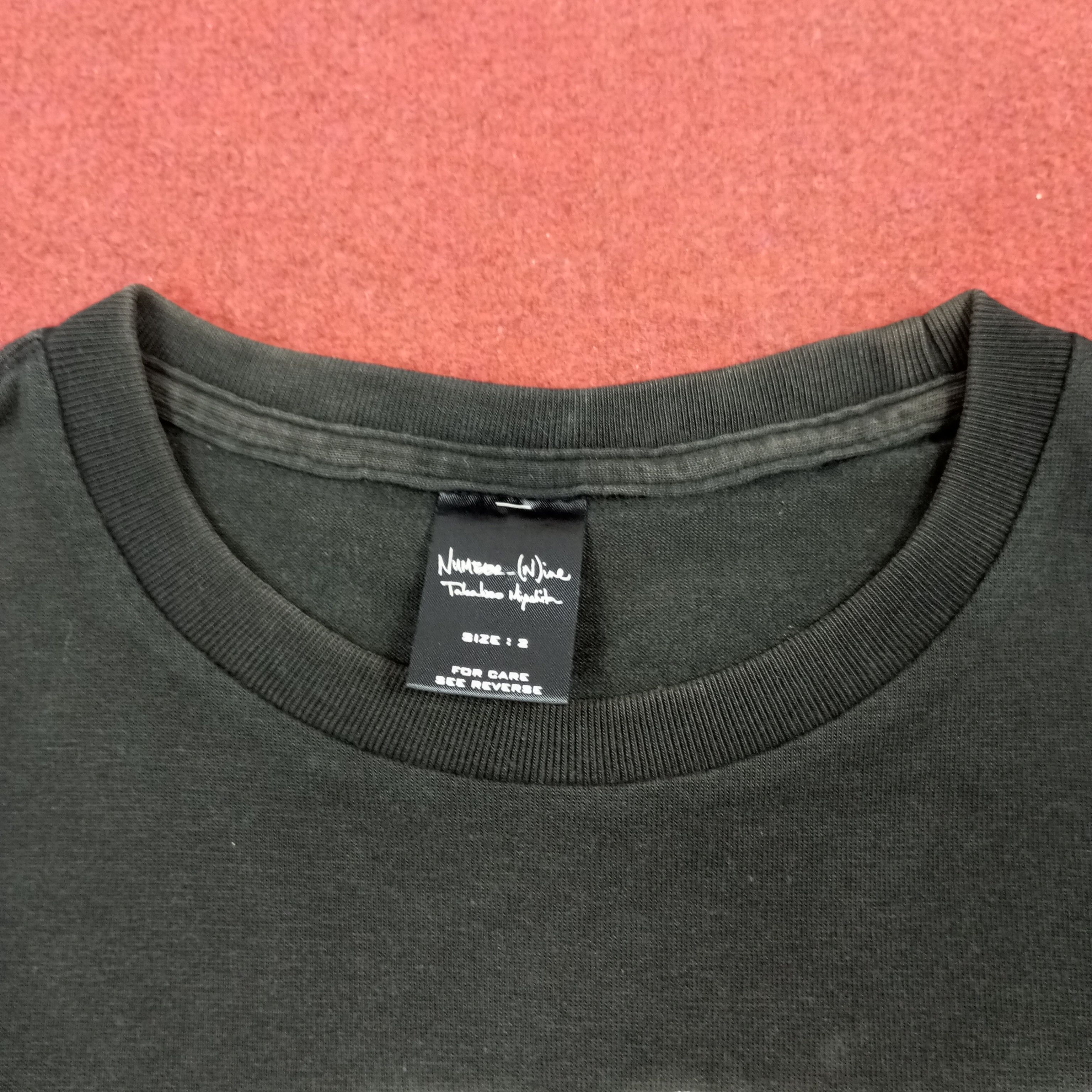 Japanese Brand Number Nine Japanese Brand Fashion Designer Brand Tshirt Size US S / EU 44-46 / 1 - 7 Thumbnail