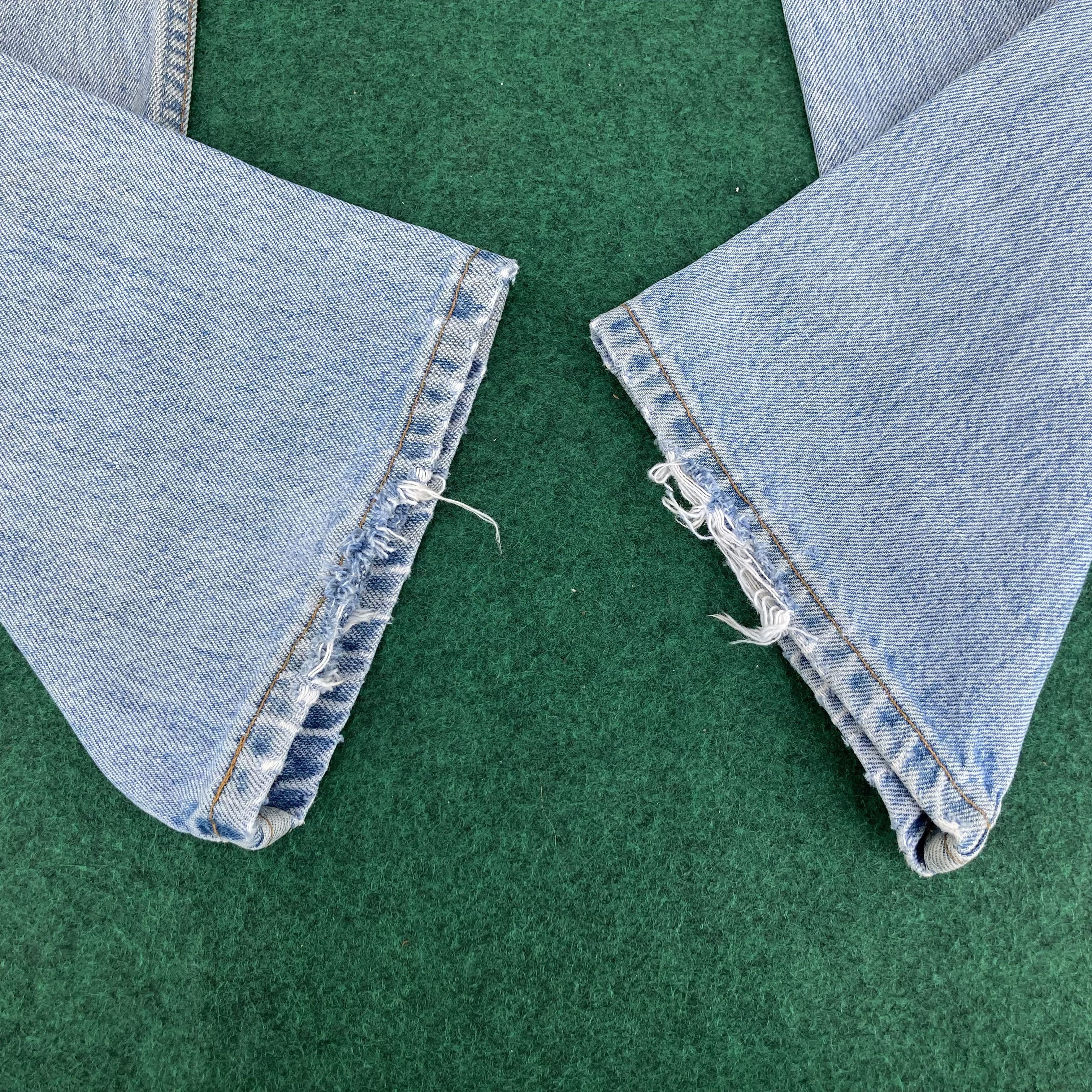 Levi's × Vintage Vtg Levis 501 Light Blue Faded Jeans Sz 32 Punk Grunge Jeans Size US 32 / EU 48 - 9 Thumbnail
