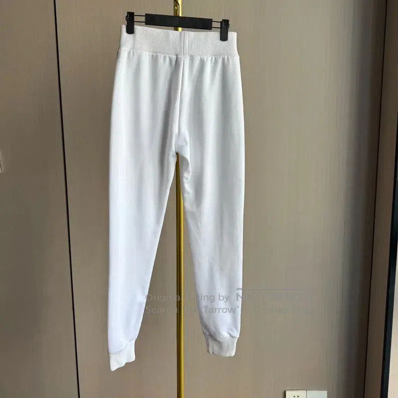 Fendi Fendi White Cotton Casual Women's Pants . Size 28" / US 6 / IT 42 - 2 Thumbnail