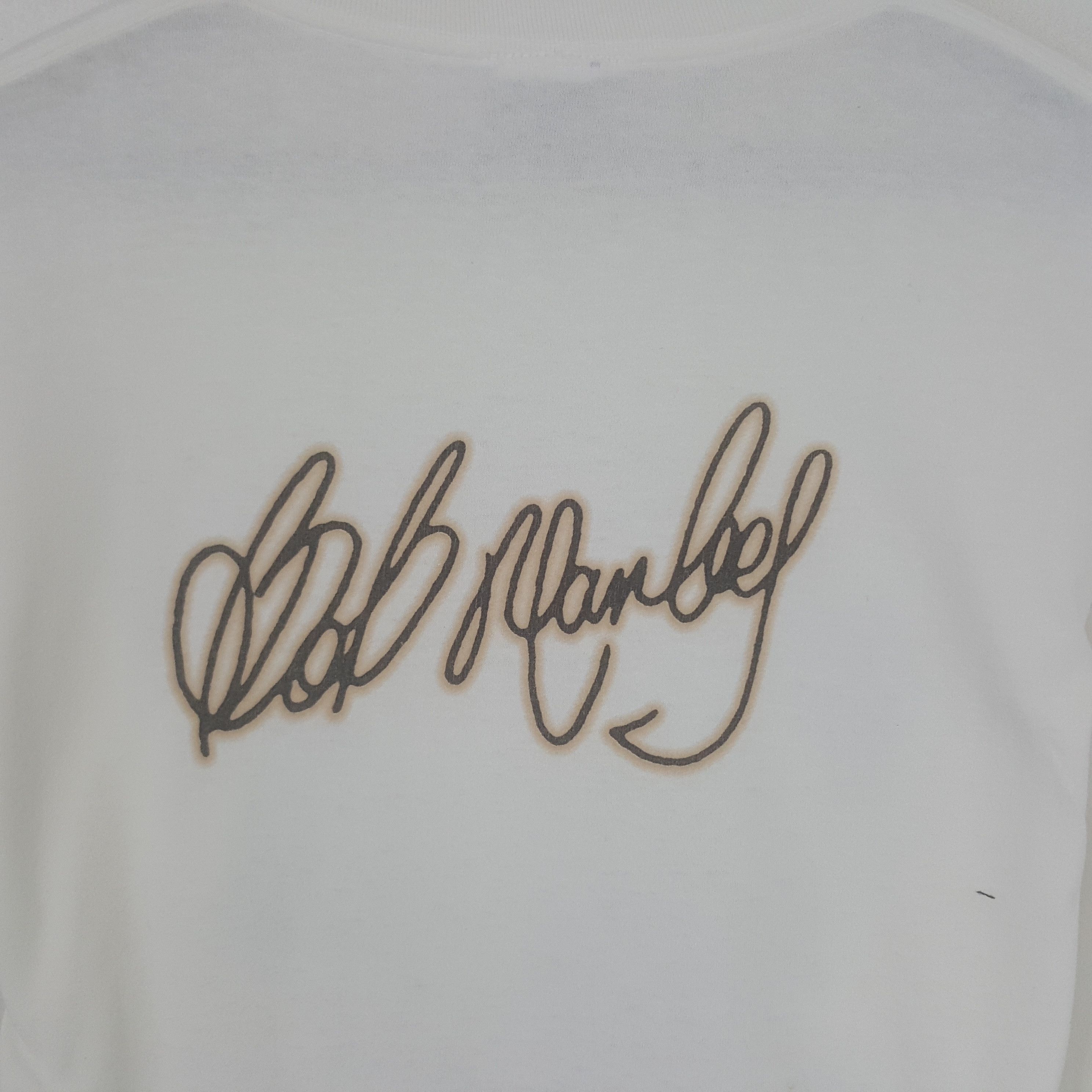 Bob Marley × Vintage Vintage Bob Marley Long Sleeve Tshirt Size US XL / EU 56 / 4 - 5 Thumbnail