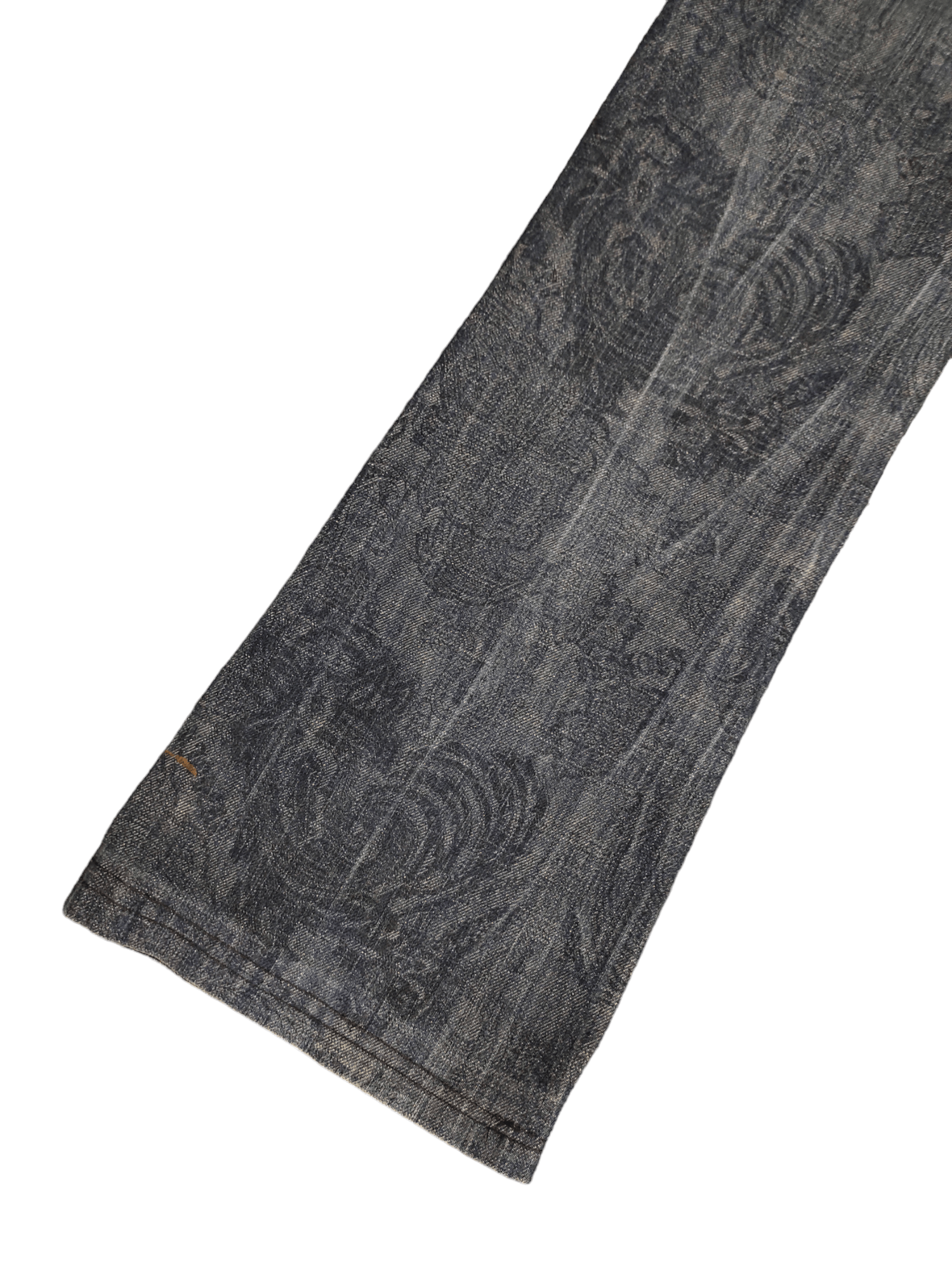 If Six Was Nine Flare Jeans Riobera Embroide Faded Low Rise Boot Cut Y2k Goa Size US 28 / EU 44 - 9 Thumbnail
