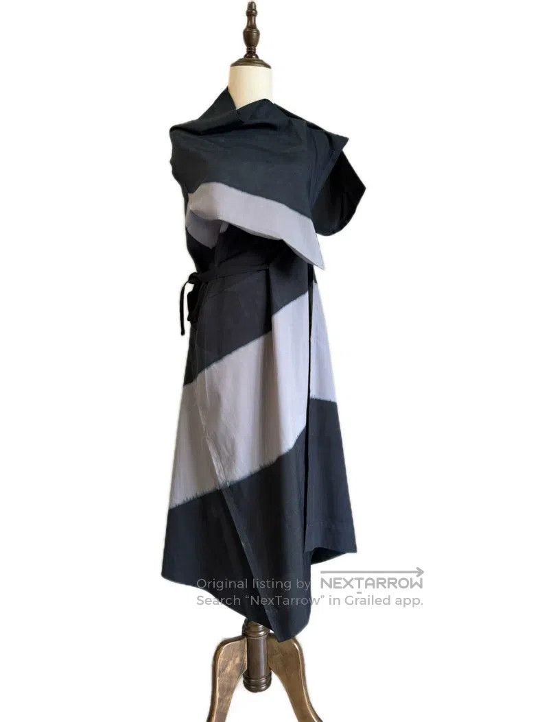 Issey Miyake Issey Miyake Indigo Dyed Dress Size L / US 10 / IT 46 - 2 Thumbnail