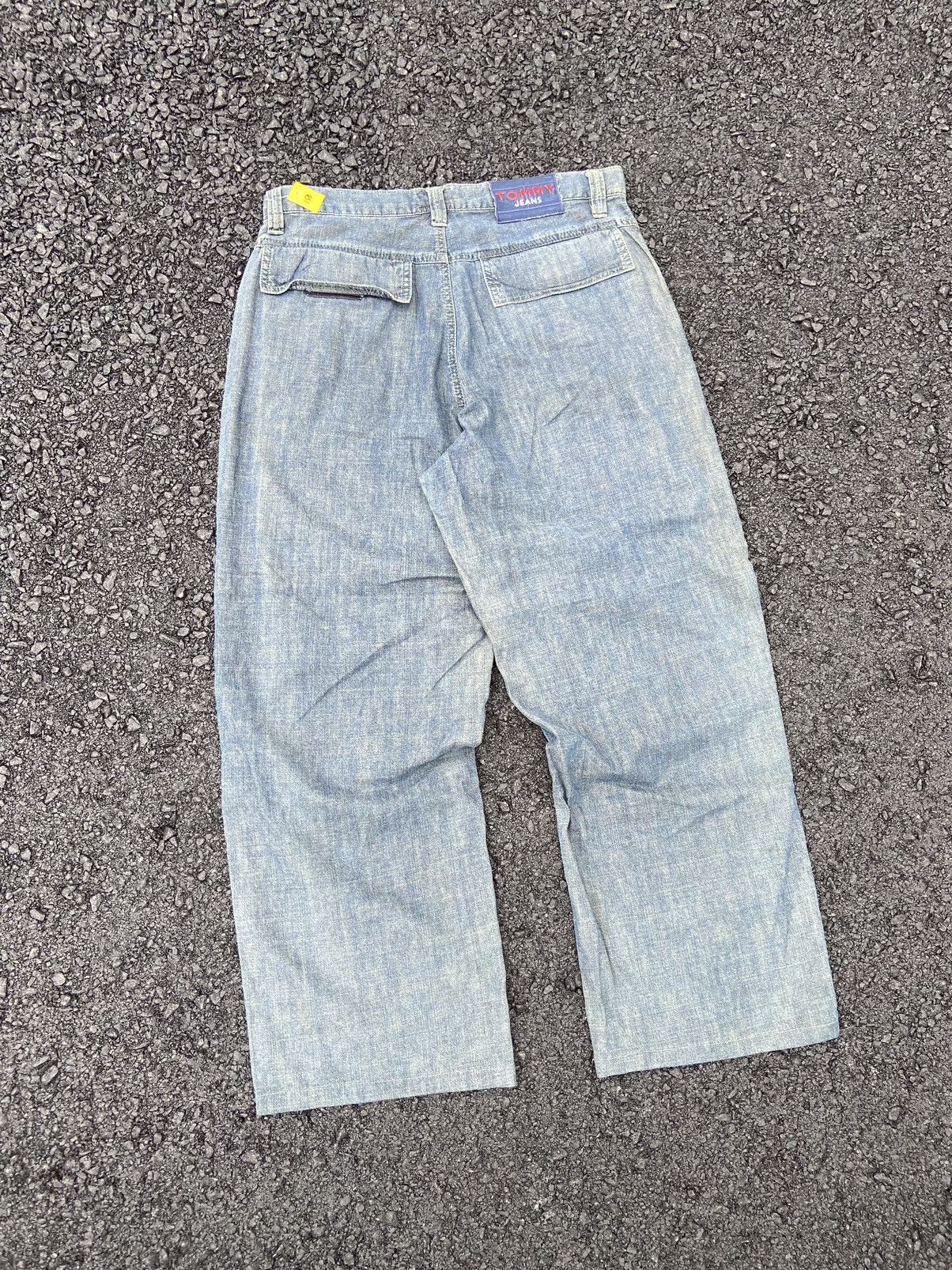 Tommy Hilfiger × Vintage TOMMY HILFIGER JEANS BAGGY Y2K Size US 33 - 10 Thumbnail
