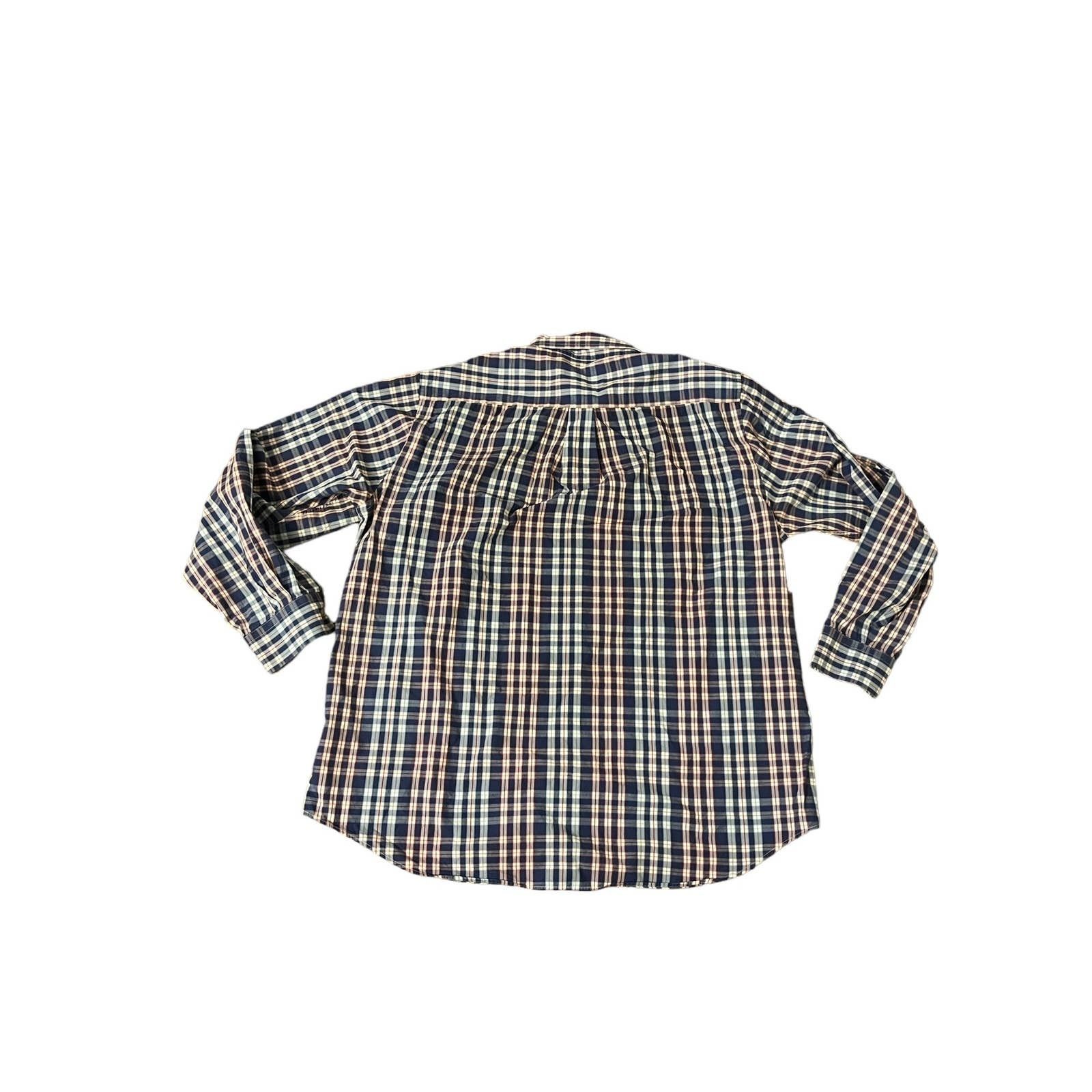 Vineyard Vines Vineyard Vines Checkered Blue Slim Fit Whale Shirt Size XL Size US XL / EU 56 / 4 - 2 Thumbnail