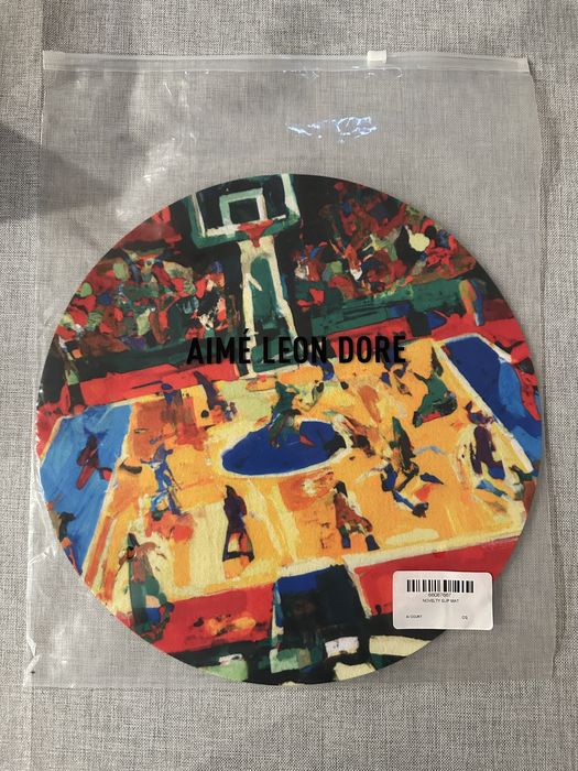 Aime Leon Dore Aime Leon Dore AI Court Slip Mat for Vinyl Record Player Aime Leon Dore Aime Leon Dore AI Court Slip Mat for Vinyl Record Player