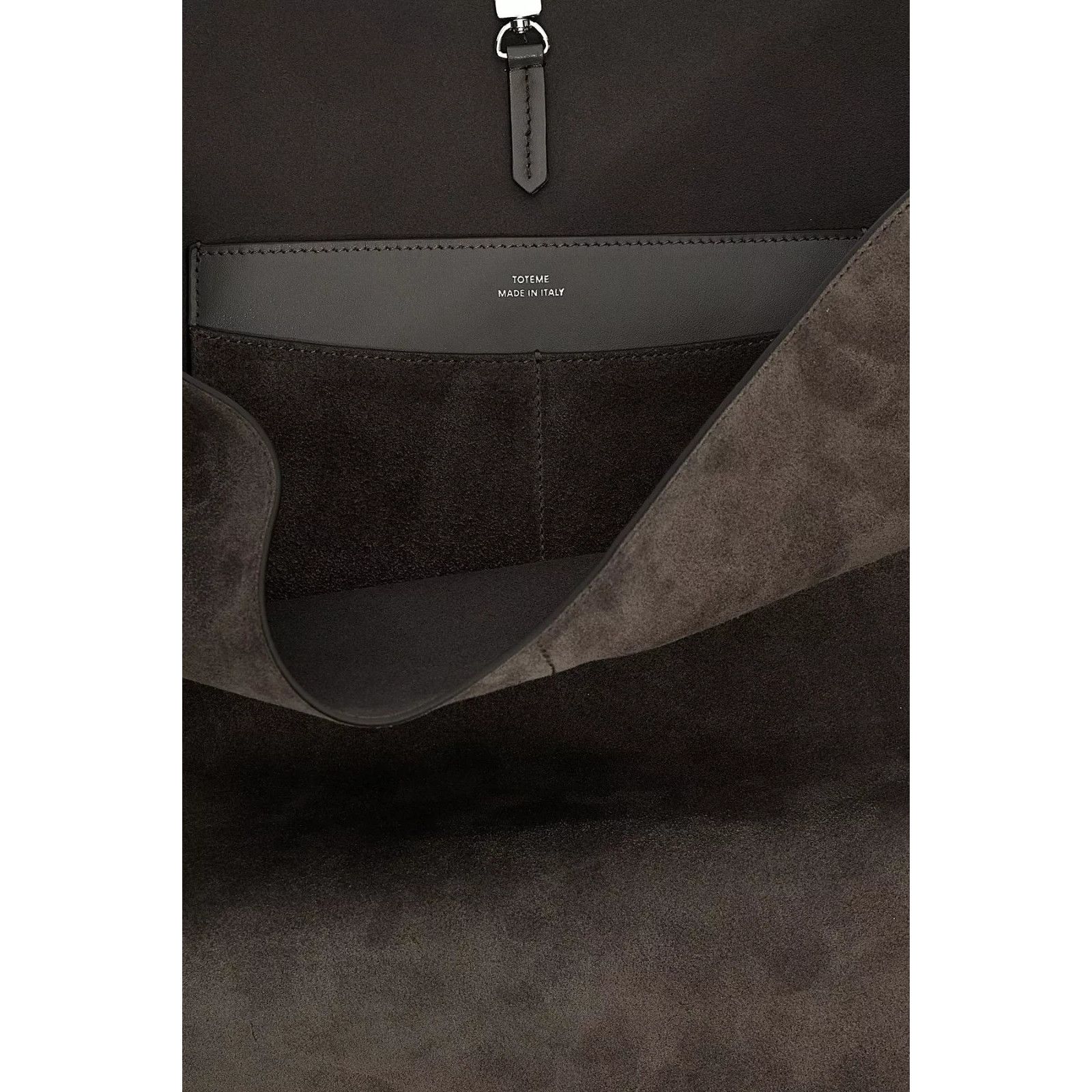 Toteme TOTEME Belted Tote Gray Leather Shoulder Bag New & Authentic Size ONE SIZE - 4 Thumbnail