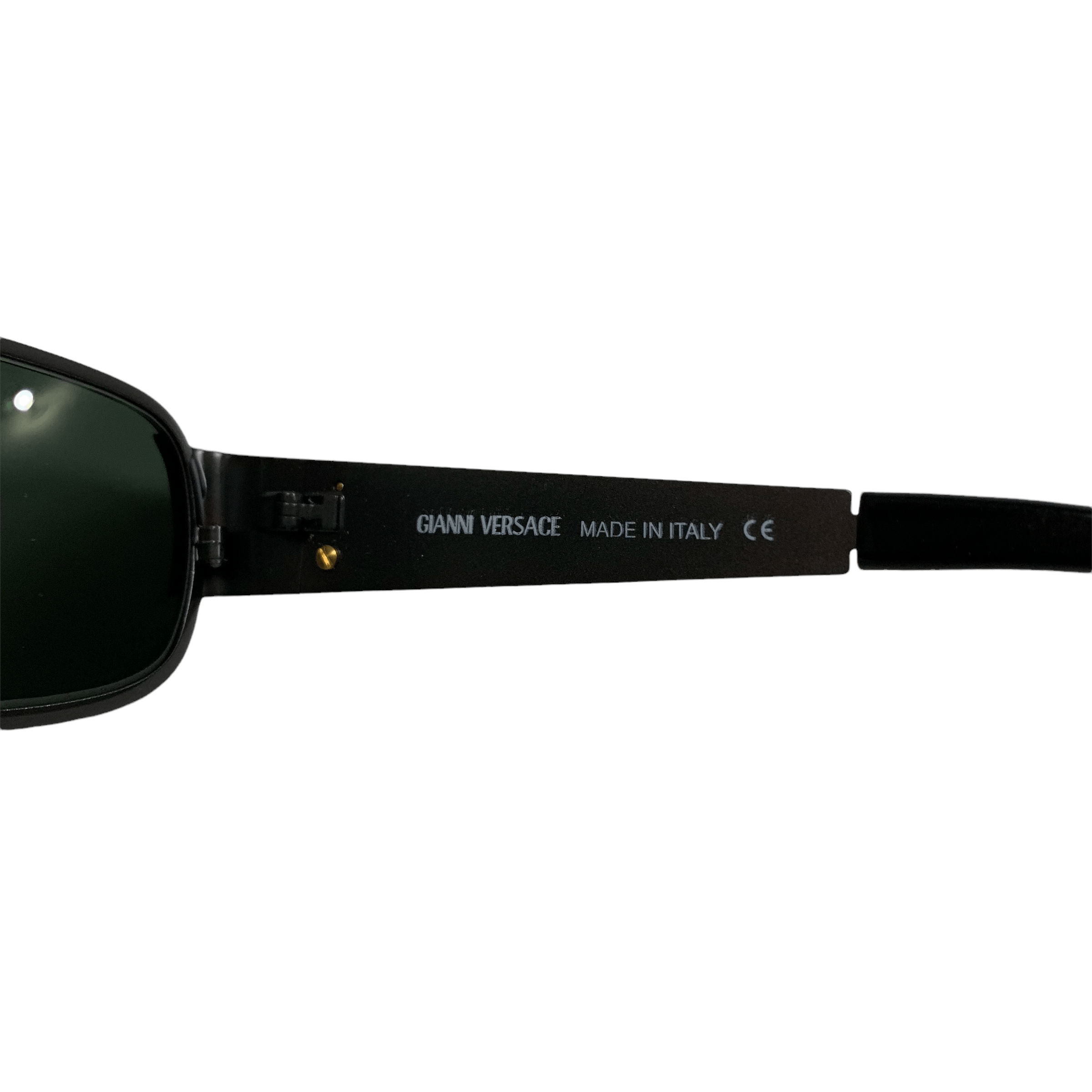 Versace Deadstock Versace Black Sunglasses - O/S Size ONE SIZE - 6 Thumbnail