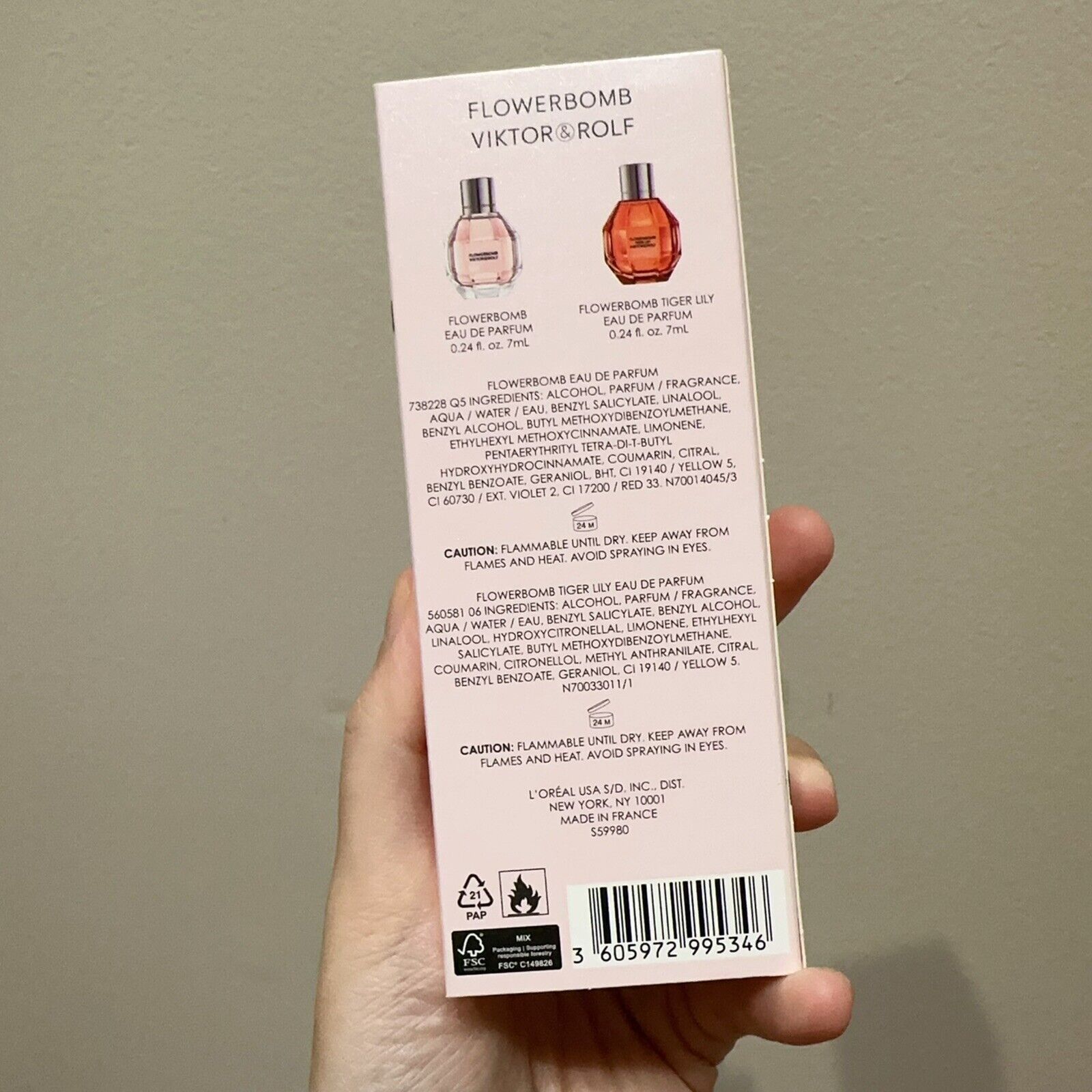 Viktor & Rolf New 2PC Viktor&Rolf Mini Tiger Lily Flowerbomb EDP Set Size ONE SIZE - 4 Thumbnail
