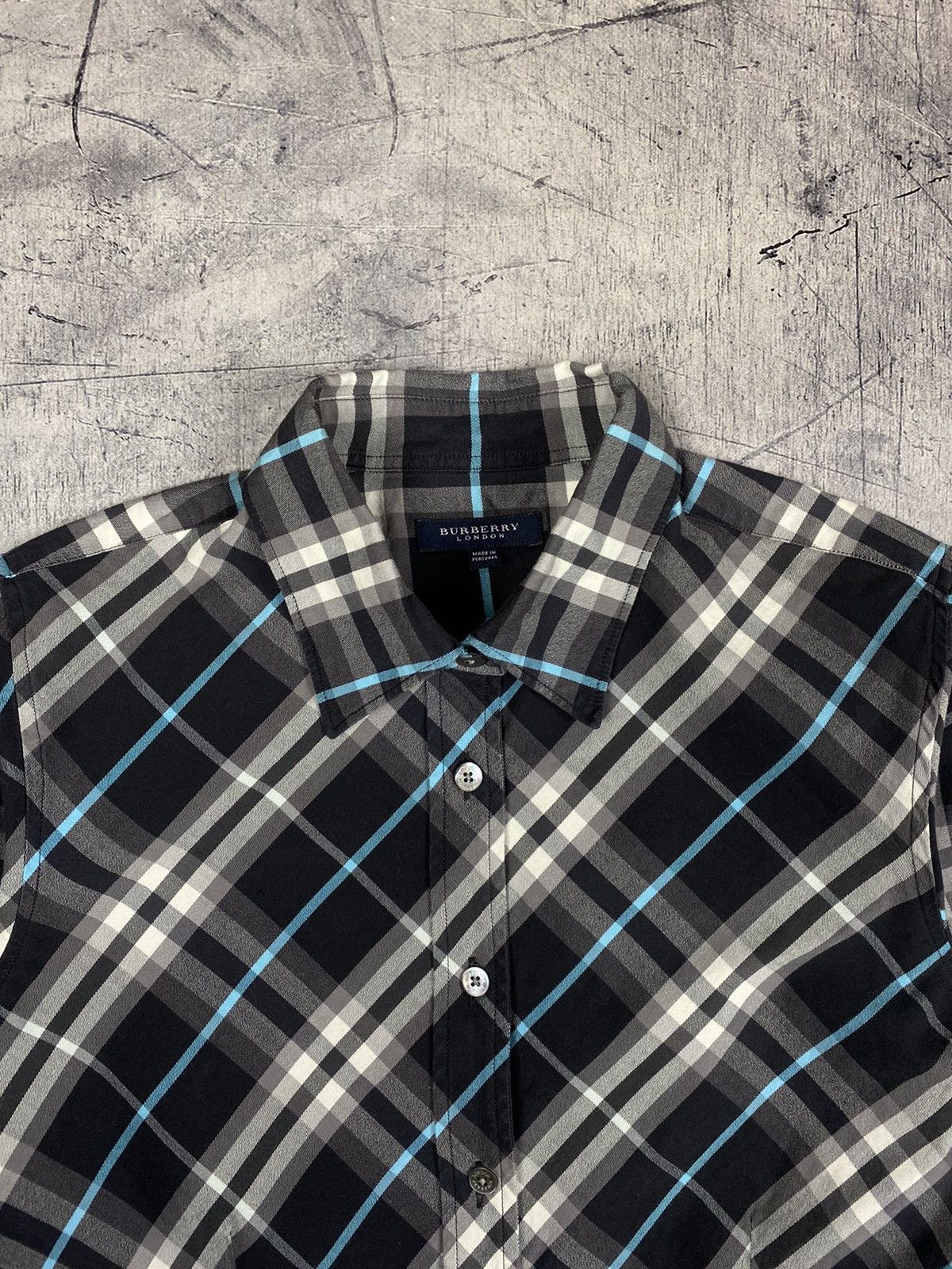 Burberry Vintage Burberry Plaid Nova Check Luxury Button Up Shirt og Size M / US 6-8 / IT 42-44 - 5 Thumbnail