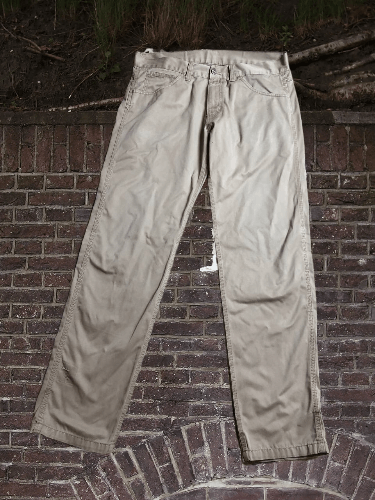 VINTAGE CARHARTT WASHED BEIGE REGULAR PANTS