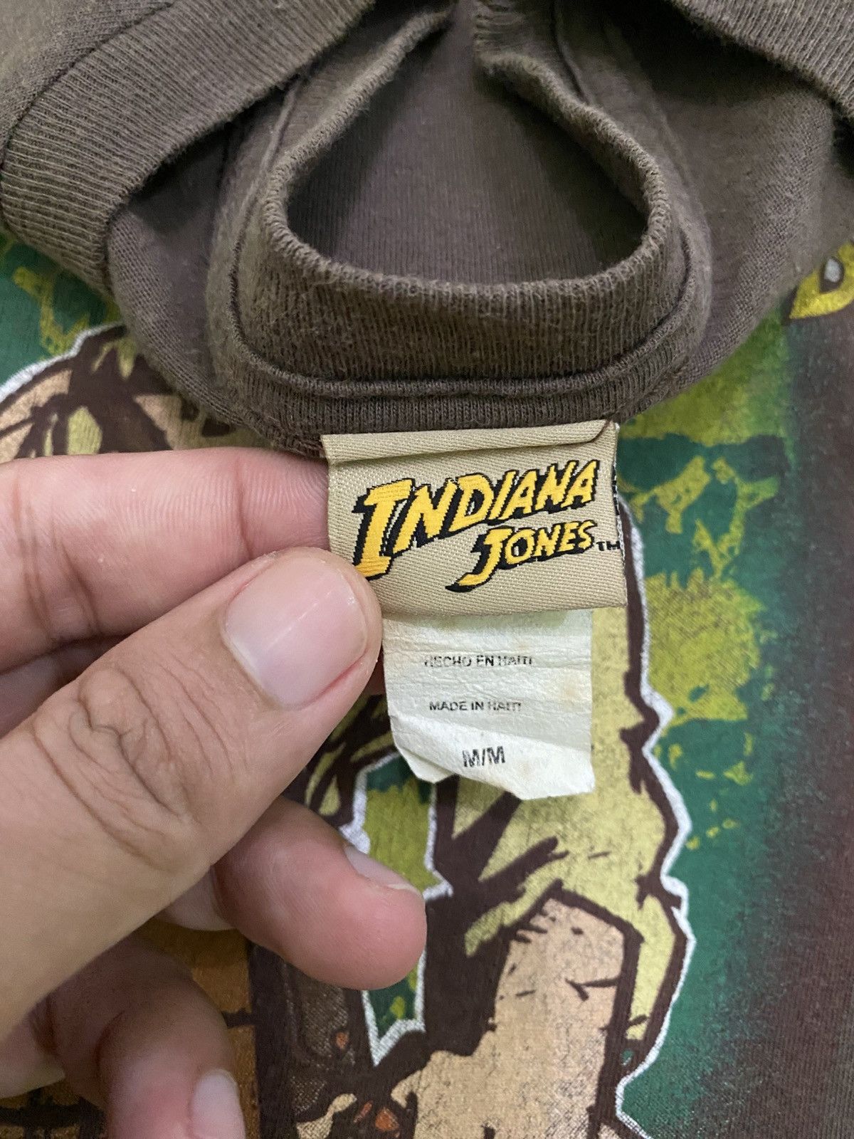 Vintage Vintage Indiana Jones Tee Size US M / EU 48-50 / 2 - 3 Thumbnail