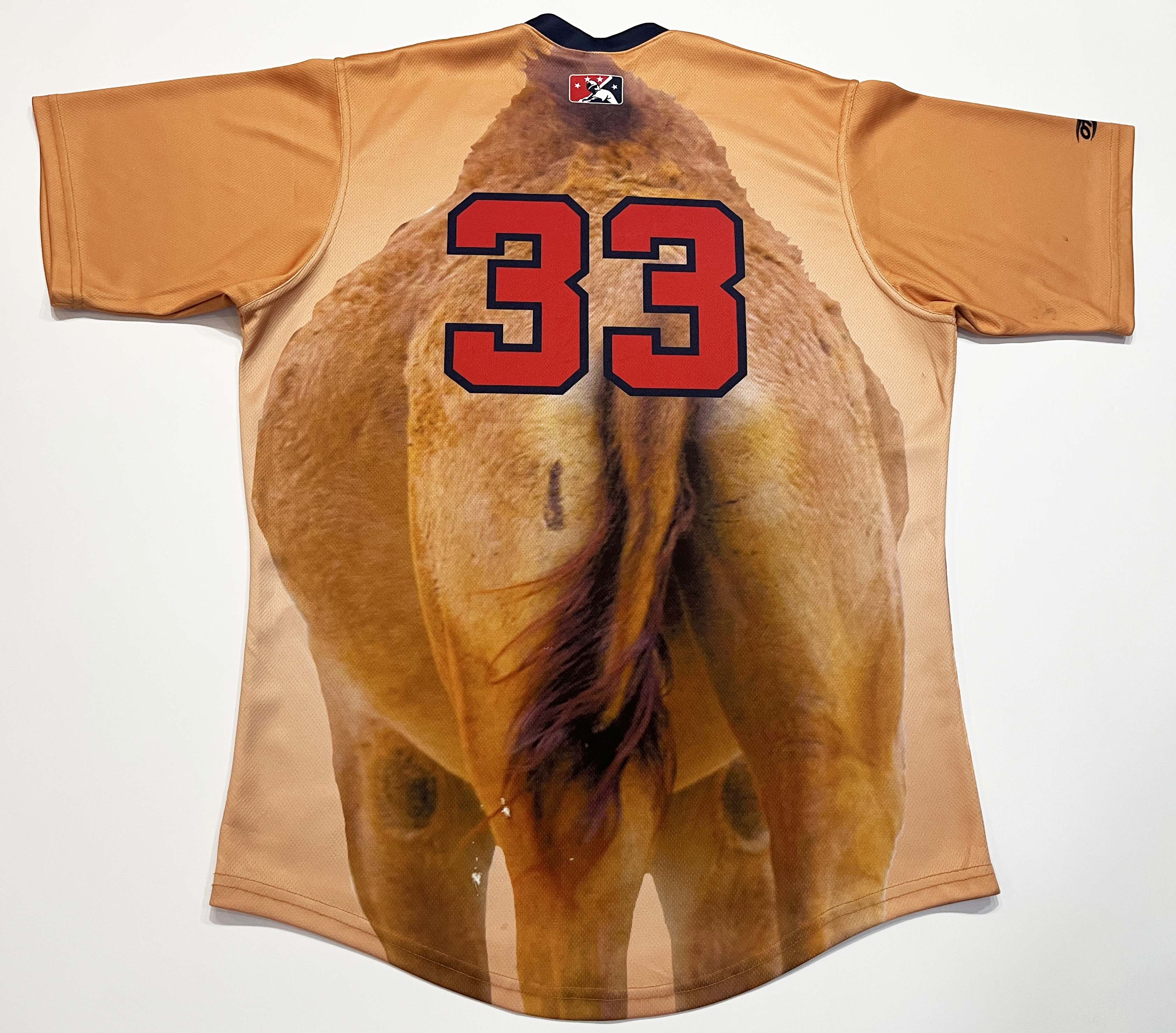 Vintage OT Sports MiLB Portland Sea Dogs #33 Camel Baseball Jersey Size US L / EU 52-54 / 3 - 7 Thumbnail