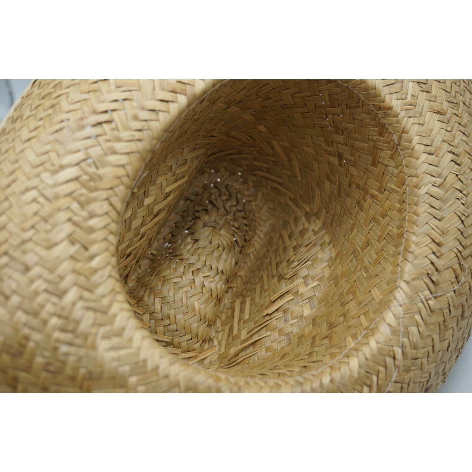 Vintage VINTAGE Classic Straw Cowboy Hat Western Costume Accessory Sun Protection Size ONE SIZE - 5 Thumbnail