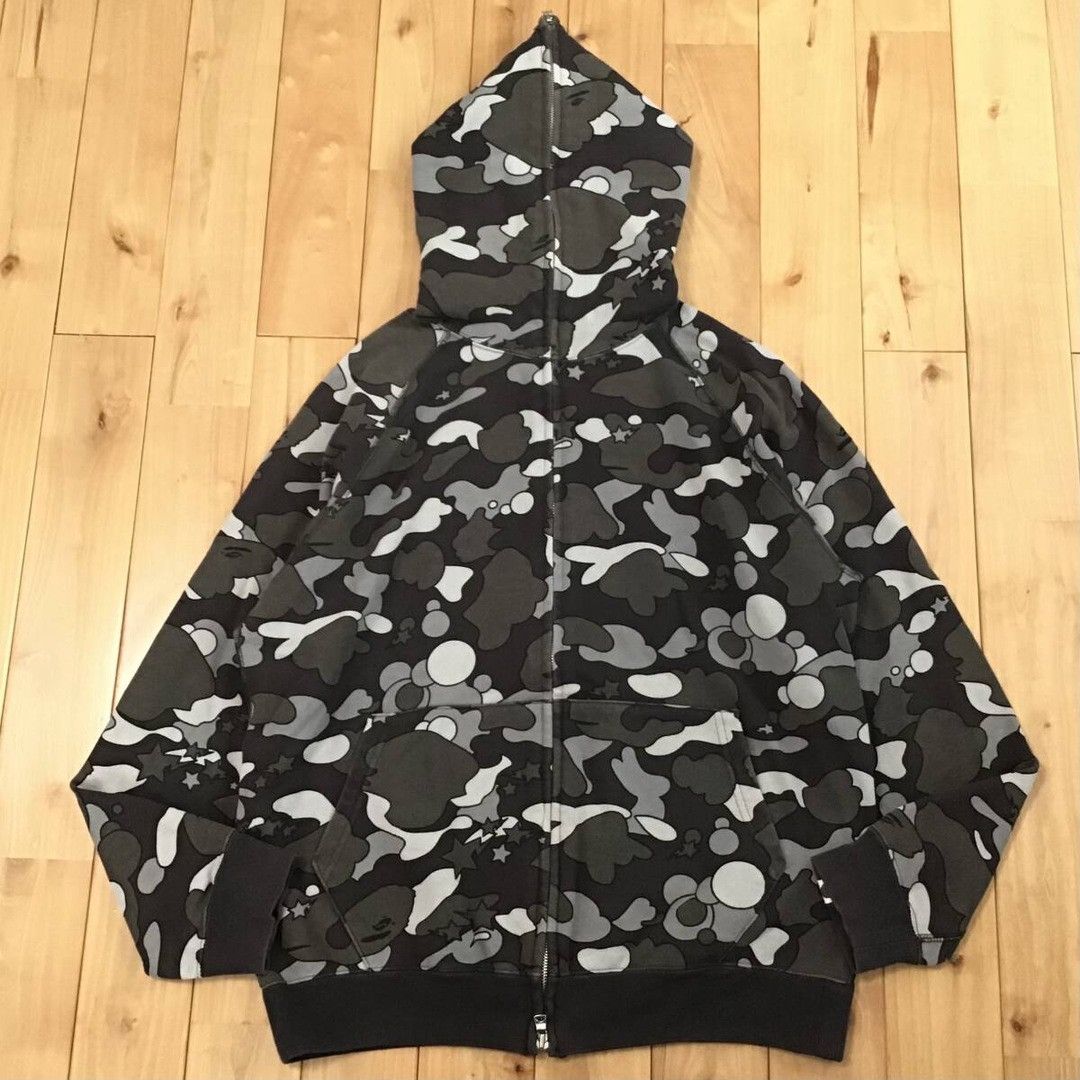 Bape × Nigo BAPE sta camo full zip hoodie a bathing ape star NIGO Size US M / EU 48-50 / 2 - 1 Thumbnail