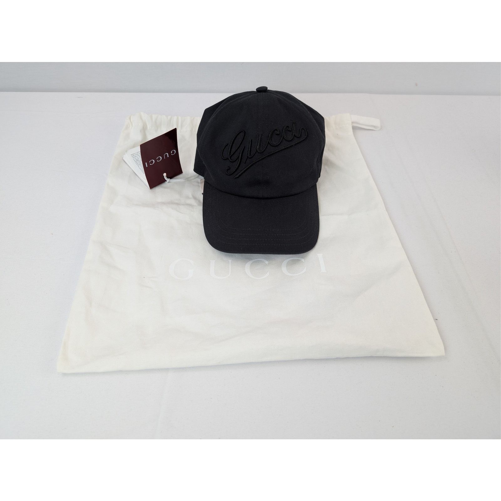 Gucci o1rshd1 Size: M / Granada Bio C/Ric Cap / Hat M Evere Black Size ONE SIZE - 1 Thumbnail