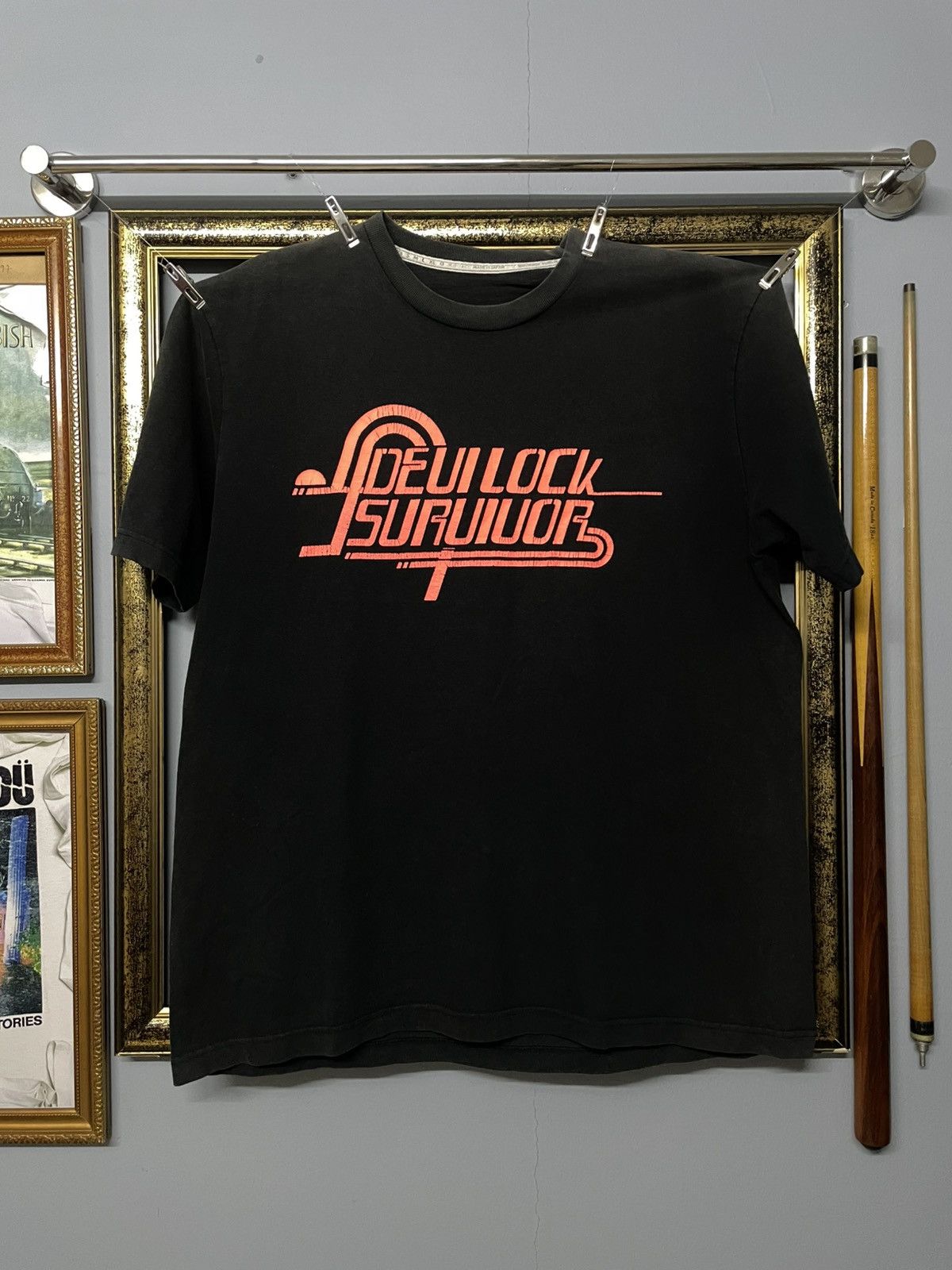 Designer × Japanese Brand × Vintage Vintage Japan Designer Devilock Survivor Sunfaded Tshirt Size US M / EU 48-50 / 2 - 1 Thumbnail