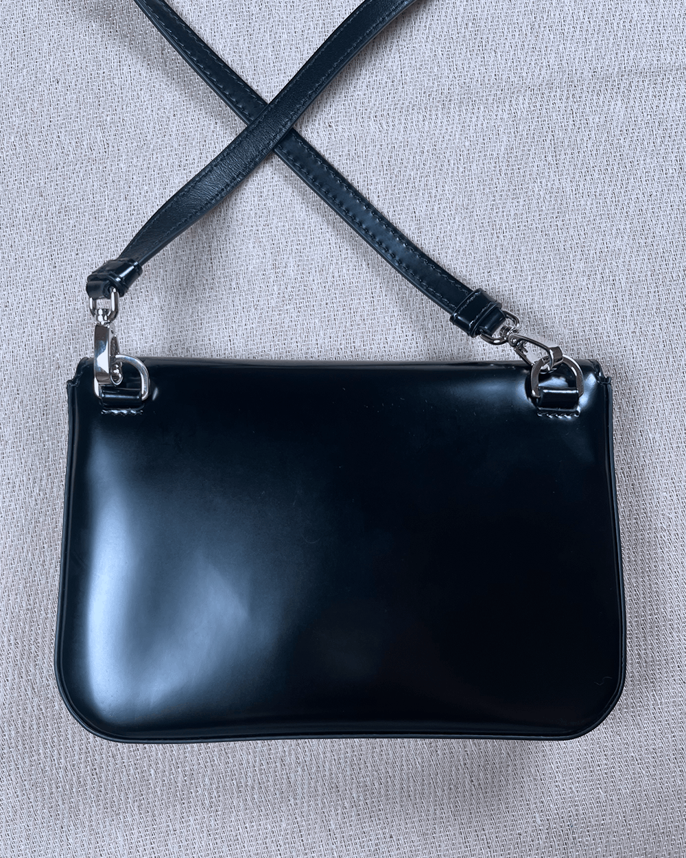 Prada Prada mens Brushed leather Spazzolato mini bag Size ONE SIZE - 4 Thumbnail