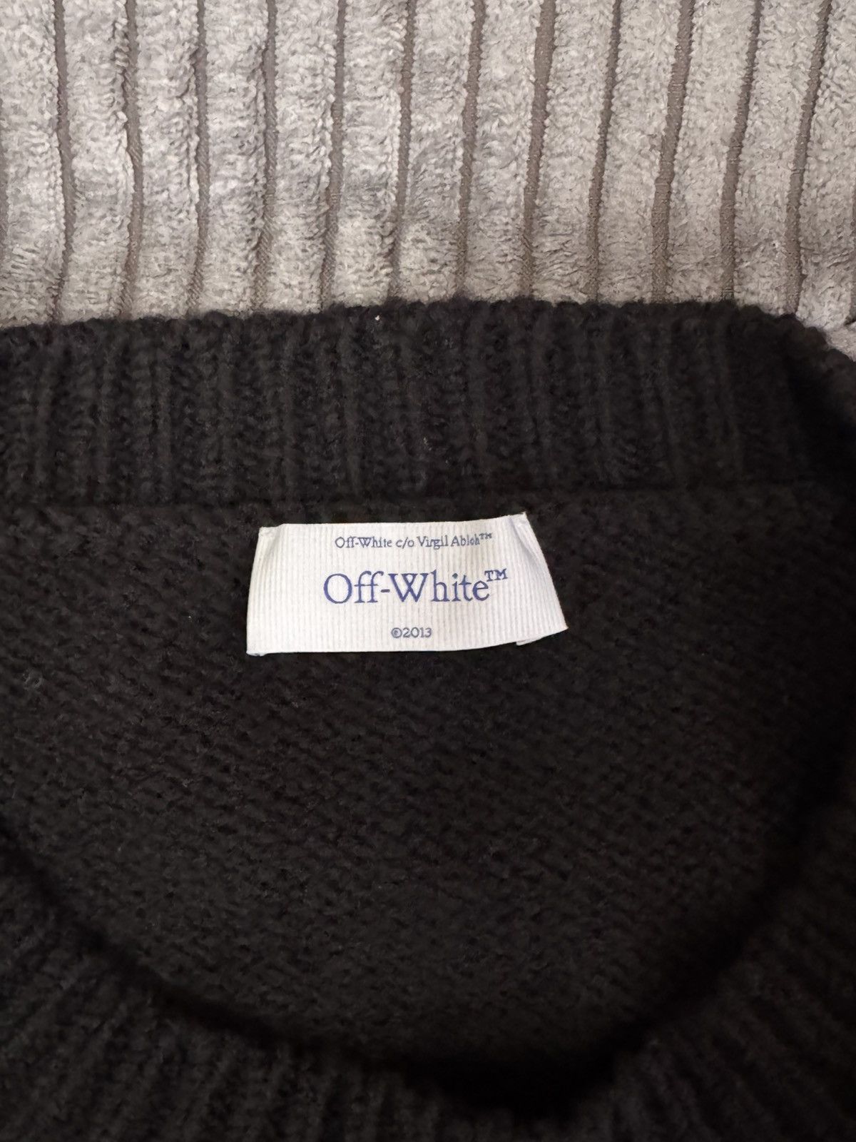 Off-White Off-White Sweater Oversized XL Size US XL / EU 56 / 4 - 2 Thumbnail