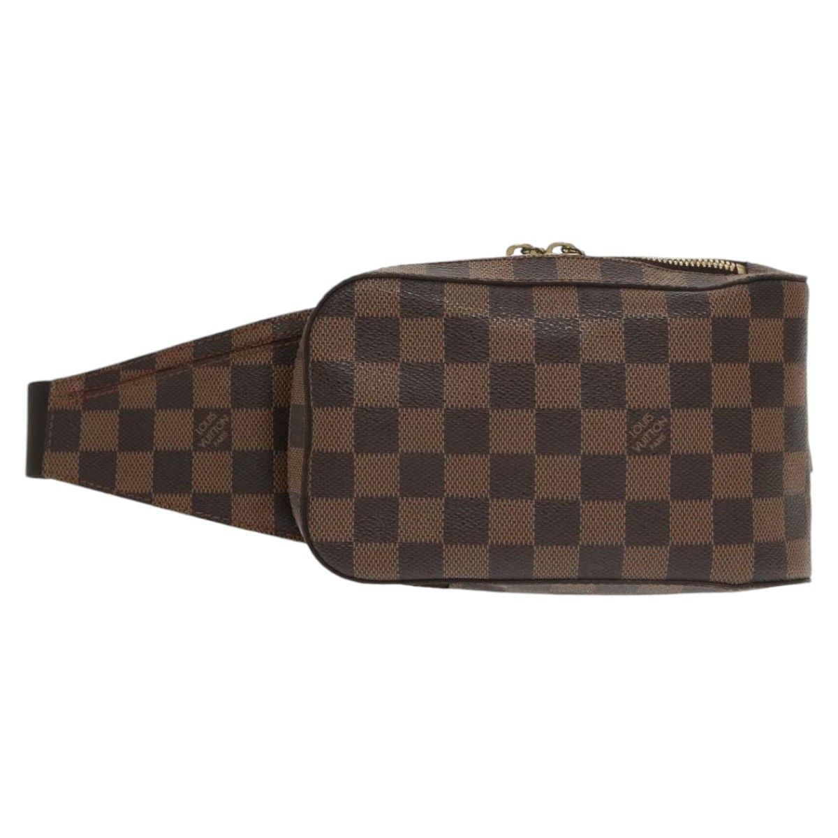 Geronimos Brown Canvas Shoulder Bag (Pre-Owned)