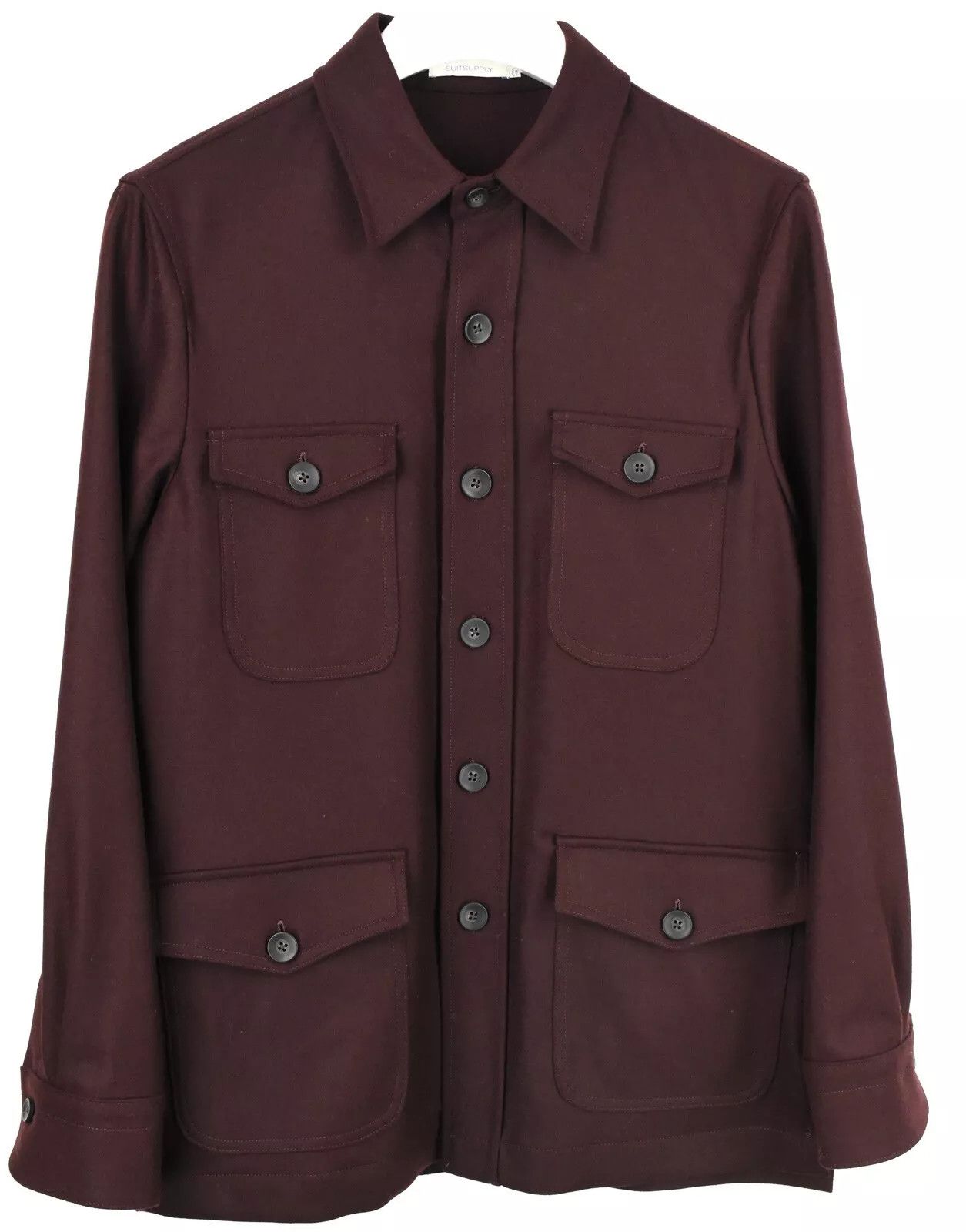 SUITSUPPLY William Jacket Men's UK 36 Wool Button