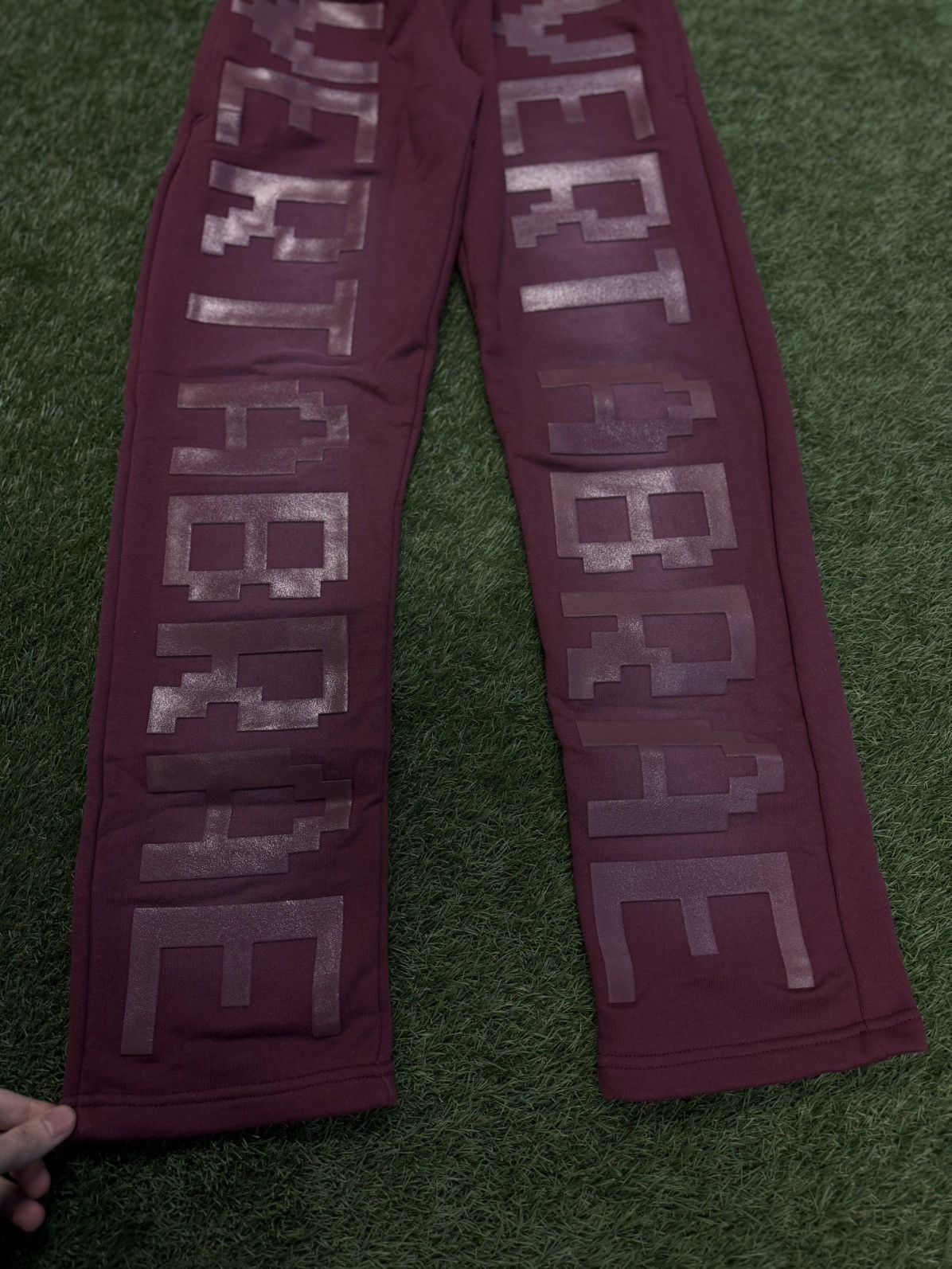Vertabrae Vertabrae Sweatpants Burgundy Size Small (NEW) Size US 30 / EU 46 - 6 Thumbnail