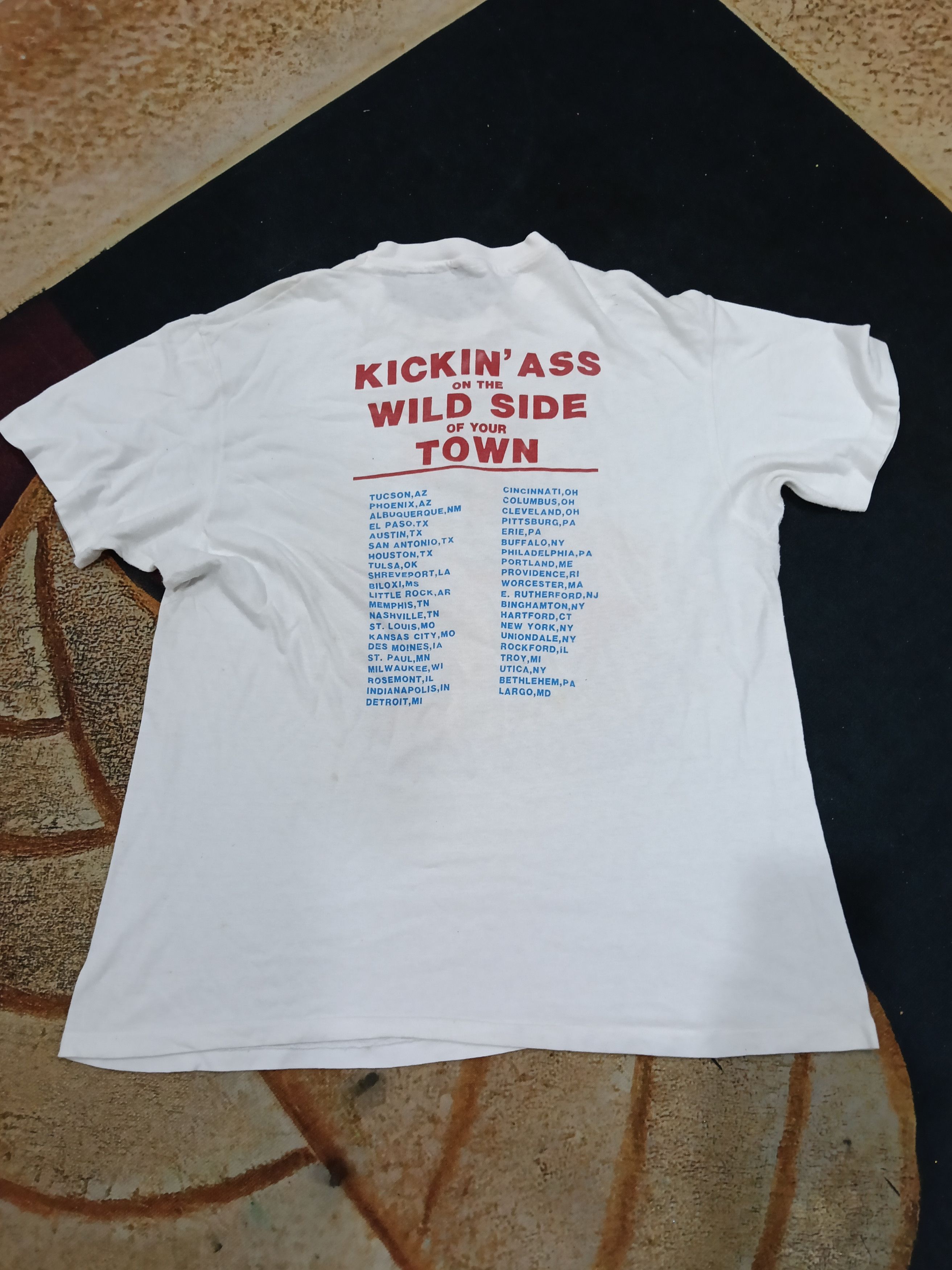 Band Tees Vintage Motley Crue Size US XL / EU 56 / 4 - 2 Thumbnail
