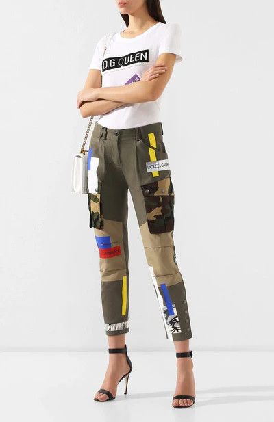 Dolce & Gabbana o1y0925 Cargo Pant in Multicolor Size 25" / US 0 / IT 36 - 4 Thumbnail