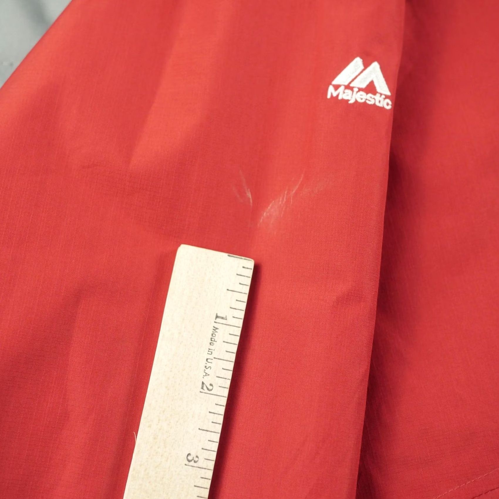 MLB Washington Nationals Jacket Mens XL Red Majestic MLB Full Zip Authentic 2014 Size US XL / EU 56 / 4 - 4 Thumbnail