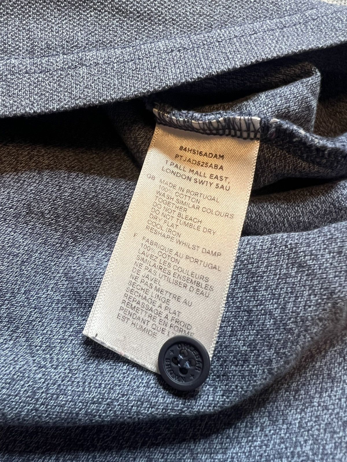 Orlebar Brown Orlebar Brown Luxury Polo Longsleeve Size US XXL / EU 58 / 5 - 7 Thumbnail