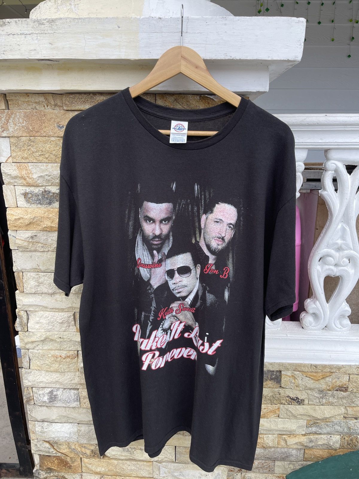 Band Tees × Rap Tees × Vintage Last Drop🔥Vtg Make It Last Forever Song By KEITH SWEAT Tee Size US XL / EU 56 / 4 - 2 Thumbnail