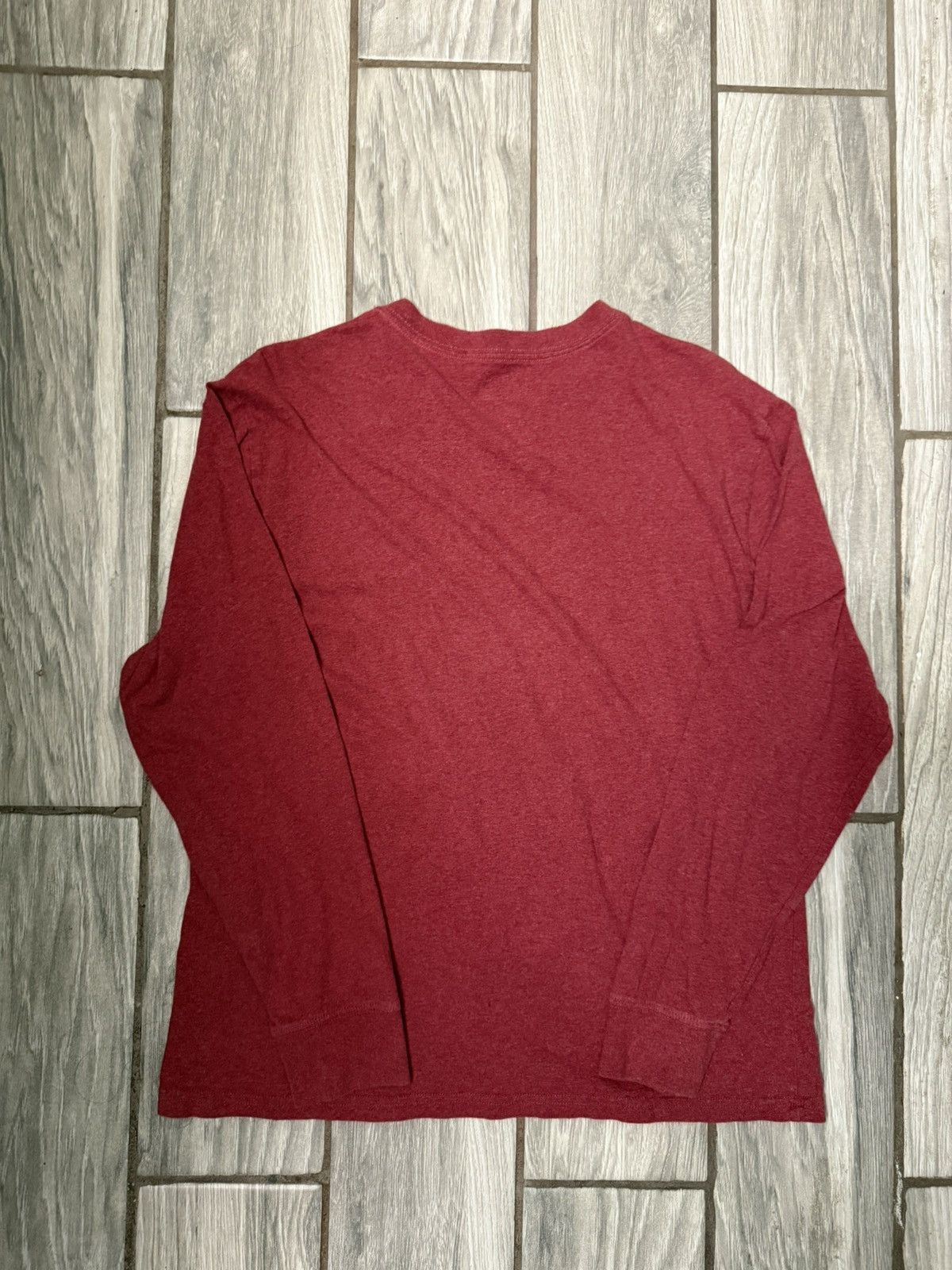 Polo Ralph Lauren Polo Ralph Lauren Men’s Maroon Long Sleeve Shirt Size US M / EU 48-50 / 2 - 2 Thumbnail