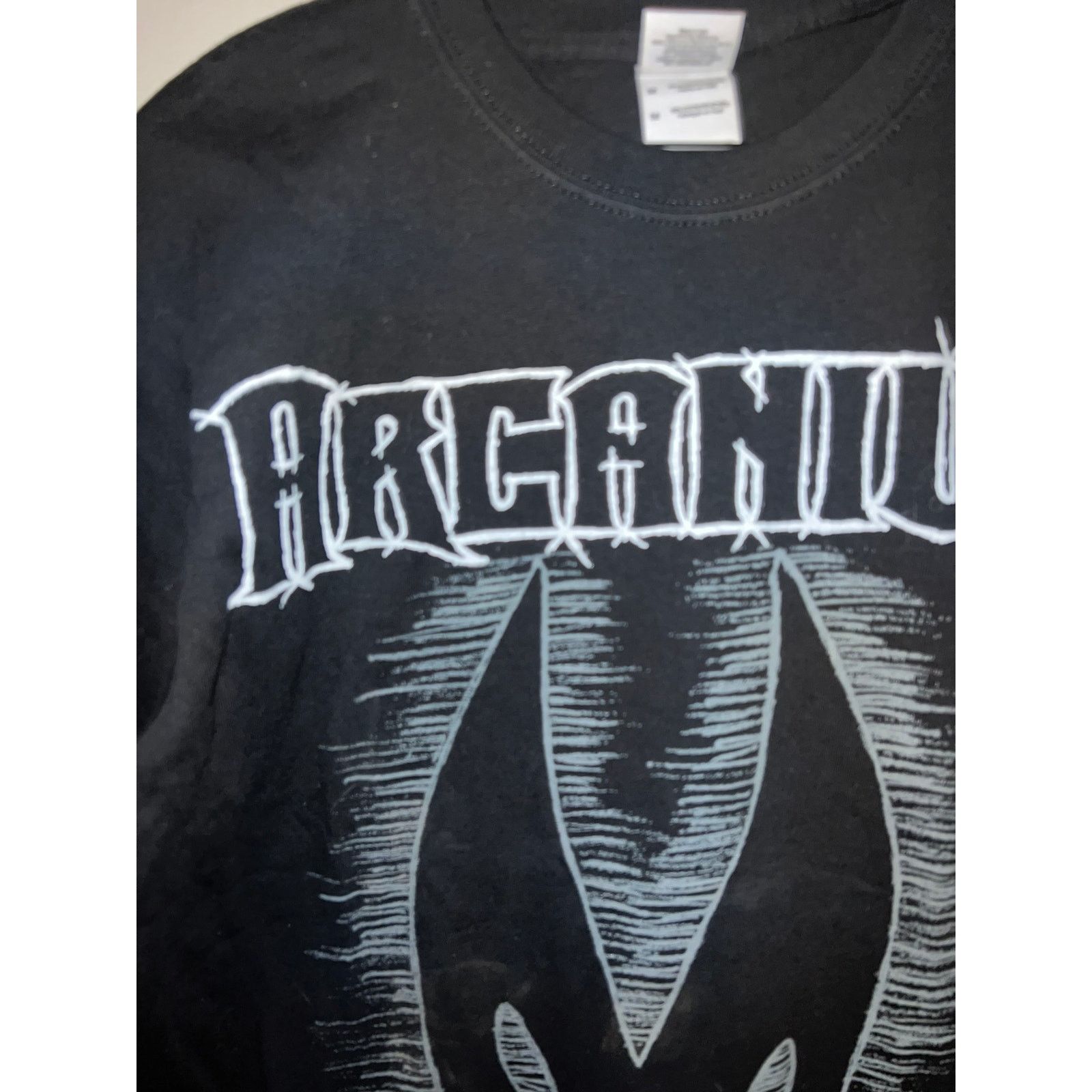 Gildan 2009 US Tour Arcanium Metal Music Tour Shirt Tee 2000s M Size US M / EU 48-50 / 2 - 2 Thumbnail