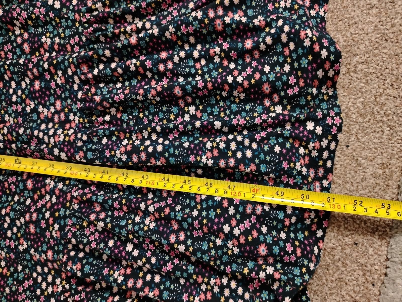 Other Blue Vanilla Floral Maxi Dress UK 8 XS Size S / US 4 / IT 40 - 7 Thumbnail