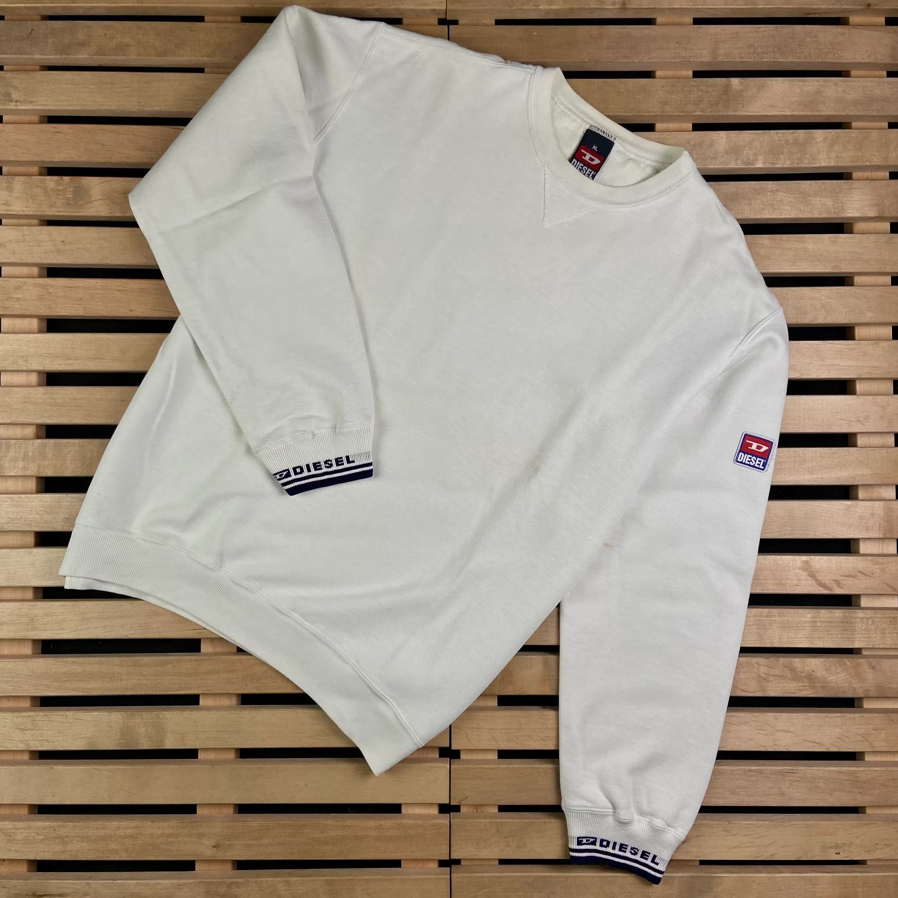 Diesel × Vintage Mens Sweatshirt Diesel Vintage Size XL Size US XL / EU 56 / 4 - 1 Thumbnail