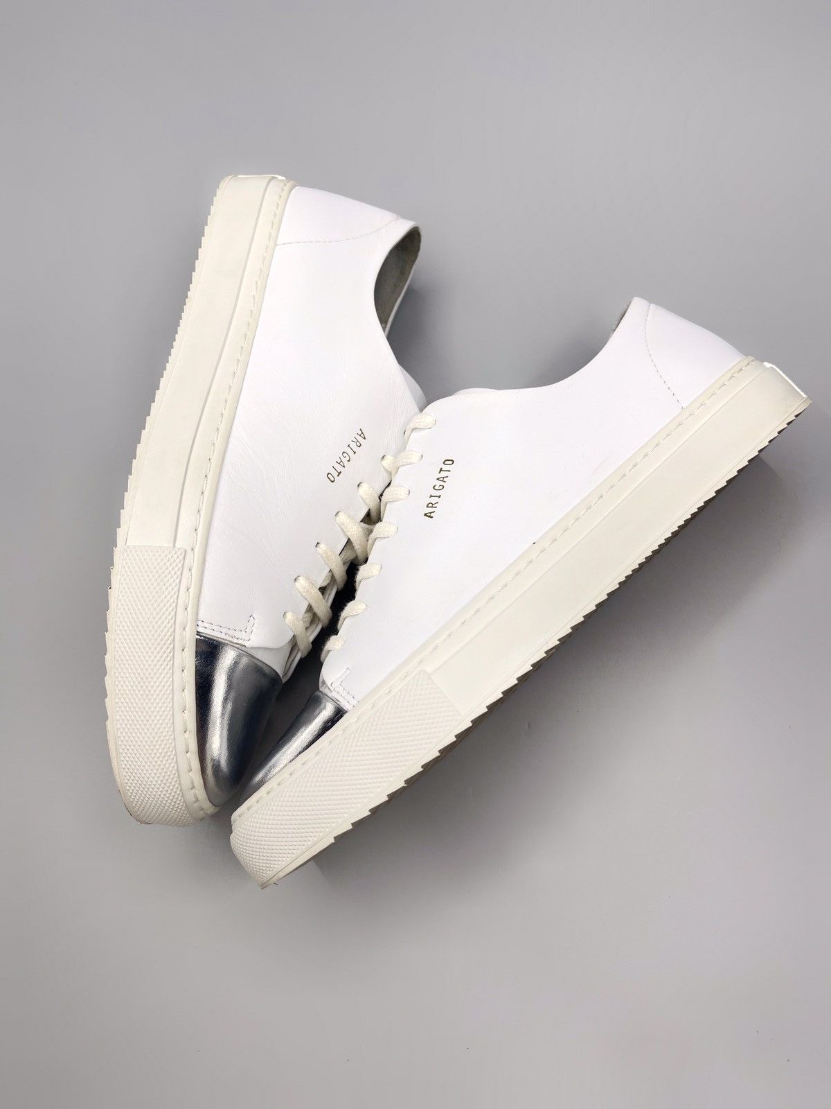 Axel Arigato Axel Arigato Clean 90 Leather Low Top Sneakers Size US 5.5 / EU 38 - 8 Thumbnail