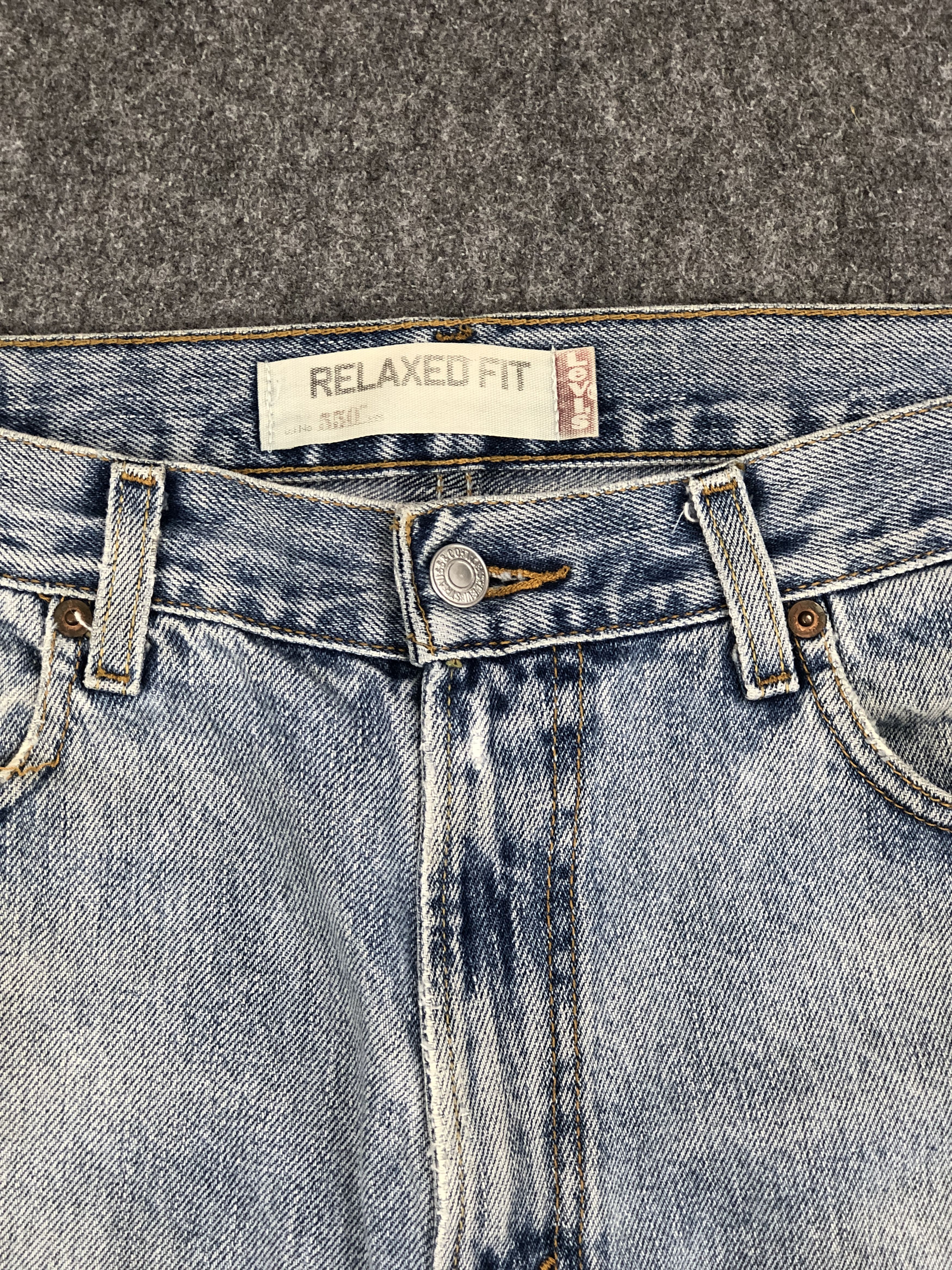 Levi's × Vintage Rusty Vintage Levis 550 Faded Blue Jeans Size US 34 / EU 50 - 8 Thumbnail
