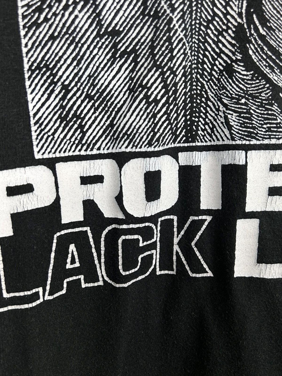 Brain Dead Brain Dead Blood Orange Protect Black Lives T-Shirt In Black Size US L / EU 52-54 / 3 - 3 Thumbnail