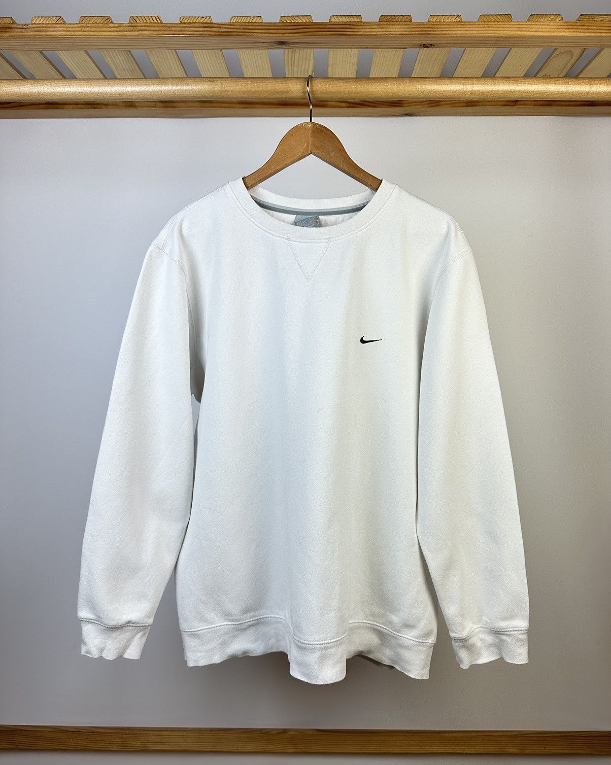 Nike × Vintage Nike Vintage Crewneck Sweatshirt Y2K Size US XL / EU 56 / 4 - 1 Thumbnail