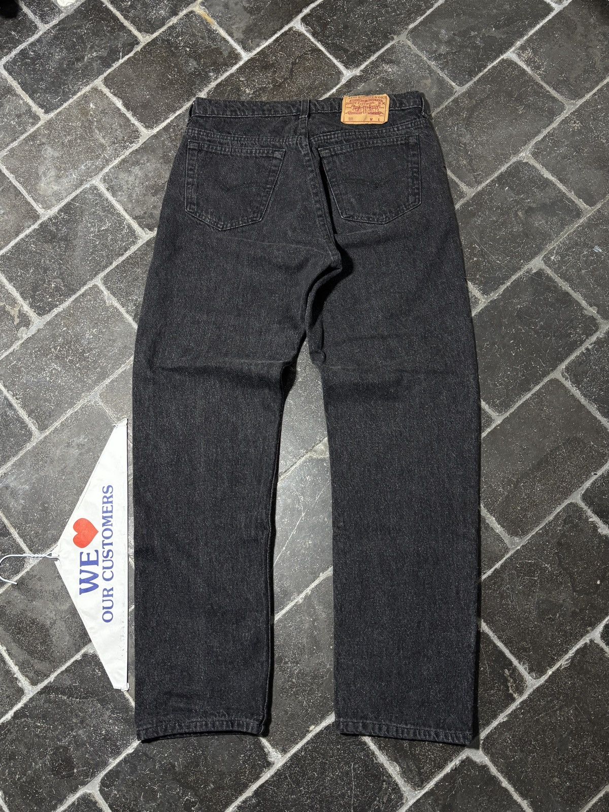 Levi's 1990s Levi’s 501 Made in Canada Vintage Levi’s Red Tab Black Size US 30 / EU 46 - 2 Thumbnail