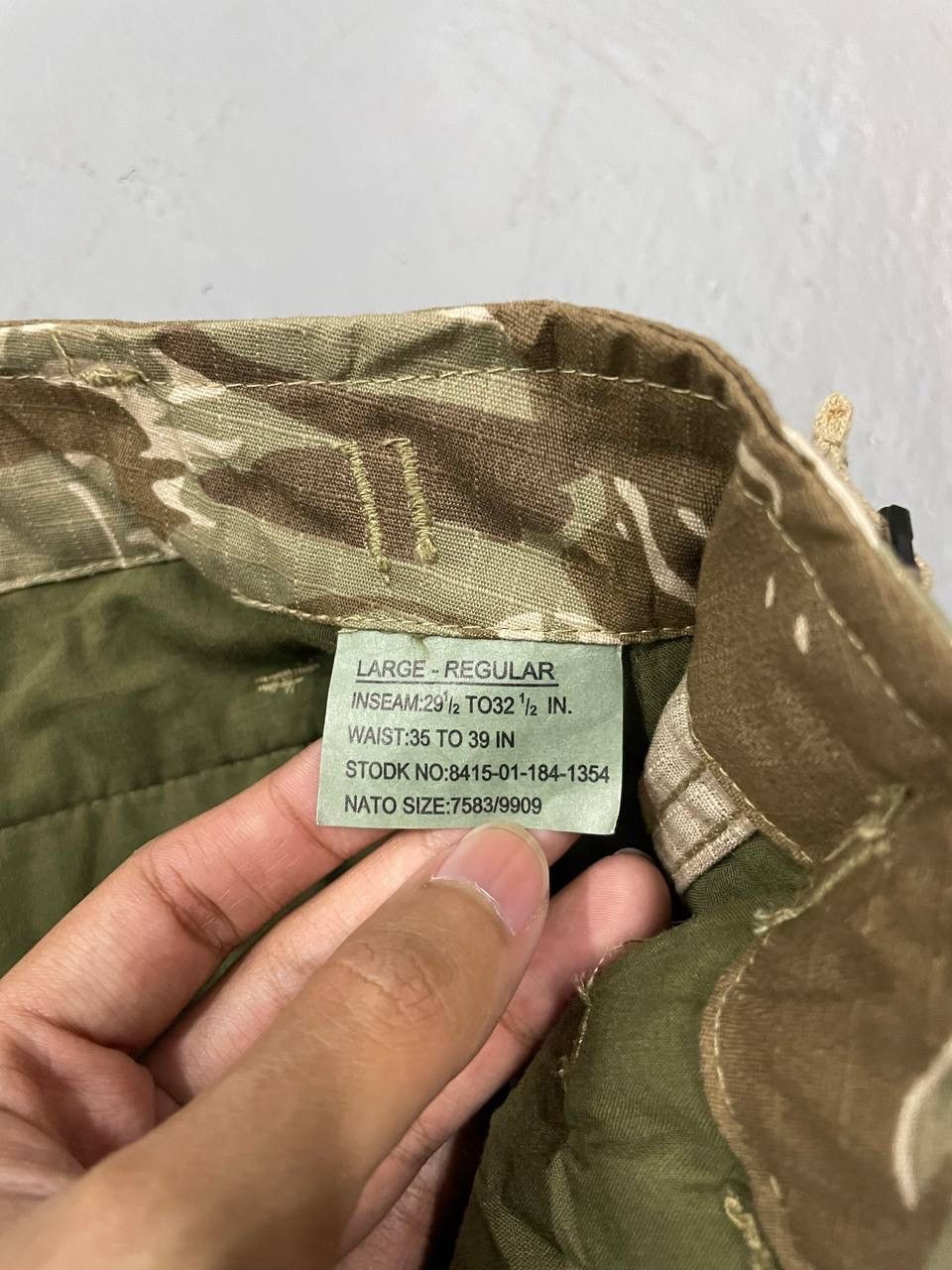 Seditionaries TIGER STRIPE US ARMY MILITARY Size US 32 / EU 48 - 8 Thumbnail