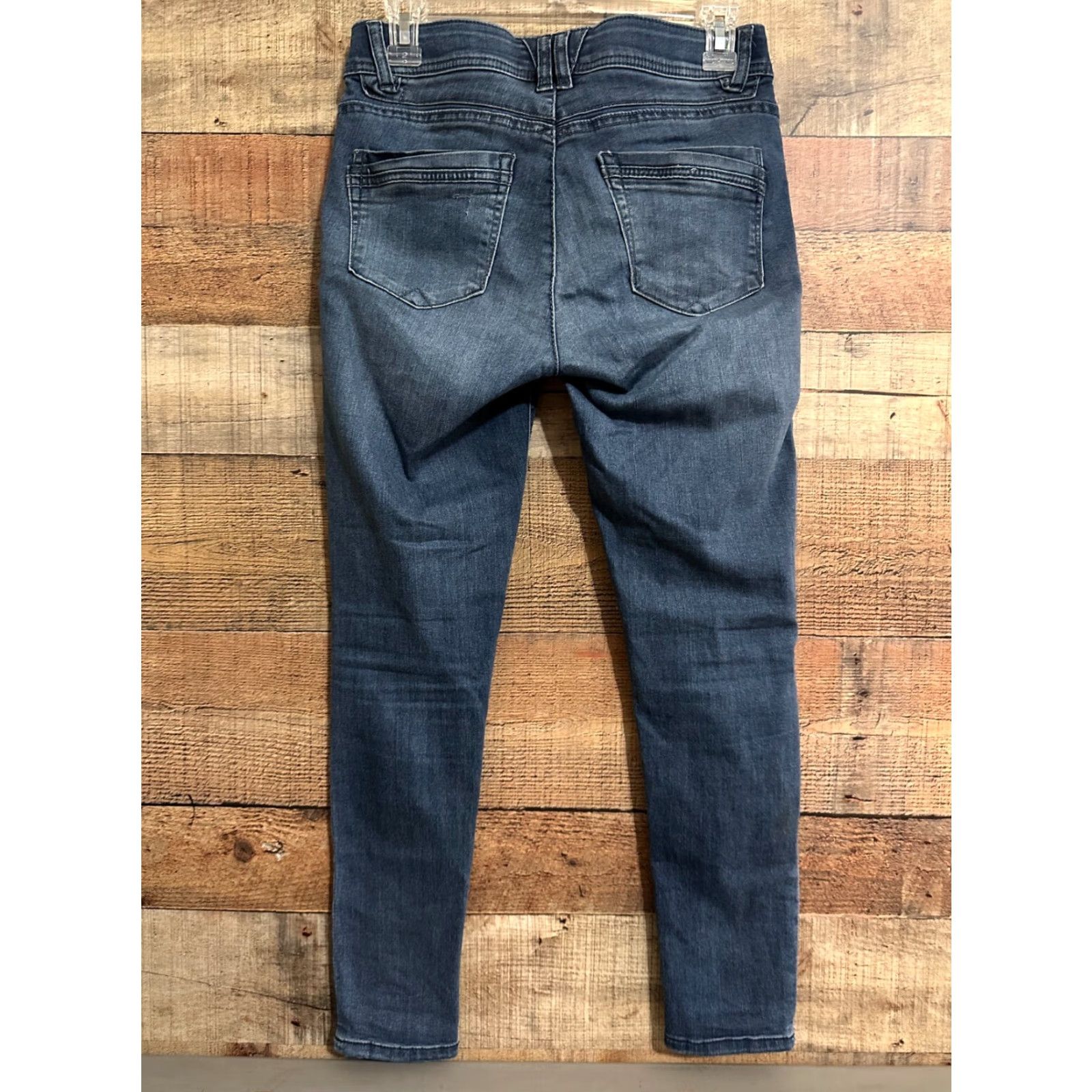 Vintage Democracy Ab Solution High Rise Skinny Jeans Women's Size 2 Stretch Dark Wash Jeans Size 26" / US 2 / IT 38 - 2 Thumbnail