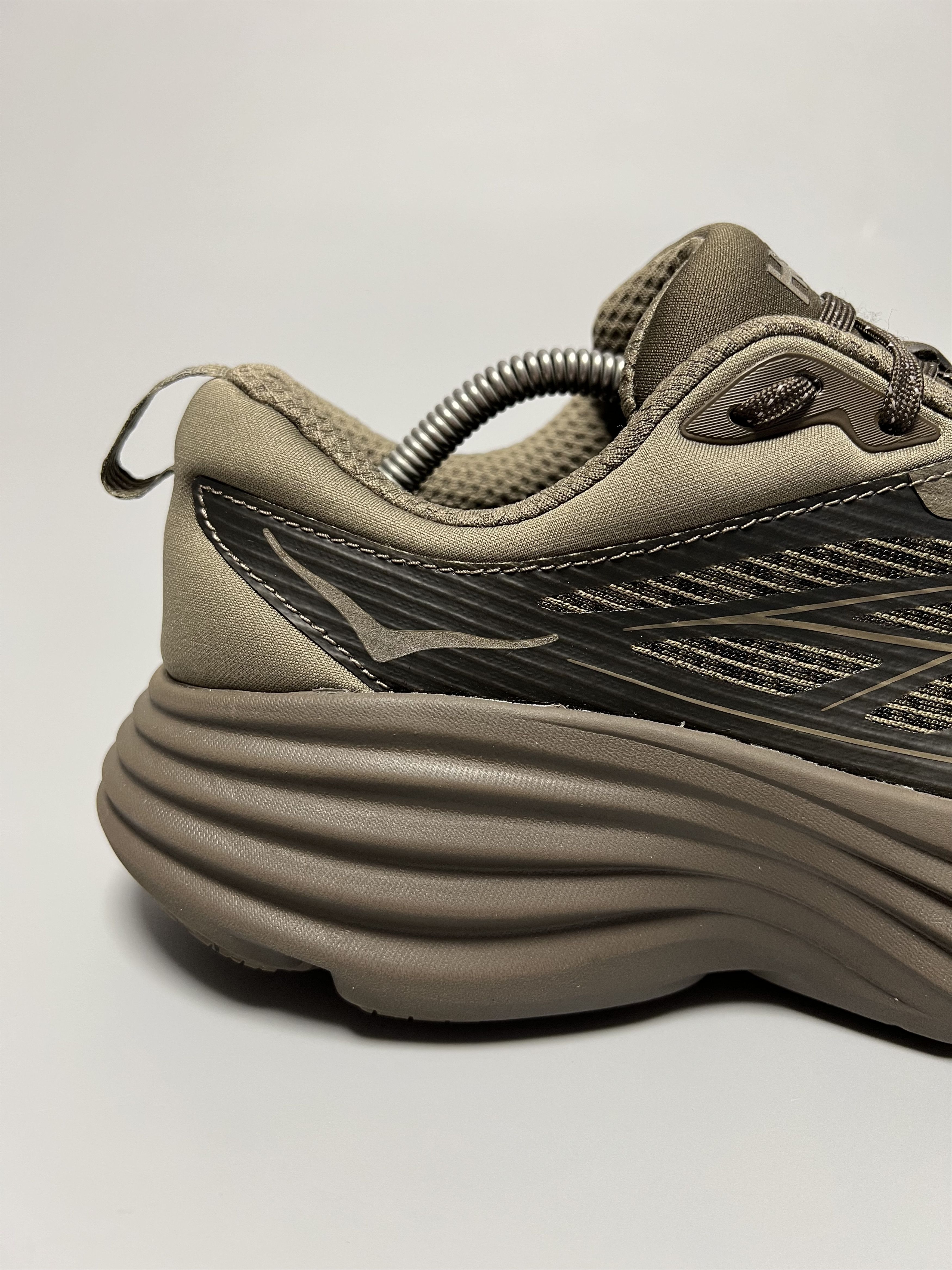 Hoka Hoka Bondi 8 TS Caged ‘Stealth Tech Pack’ Running Shoes Size US 9.5 / EU 42-43 - 13 Thumbnail