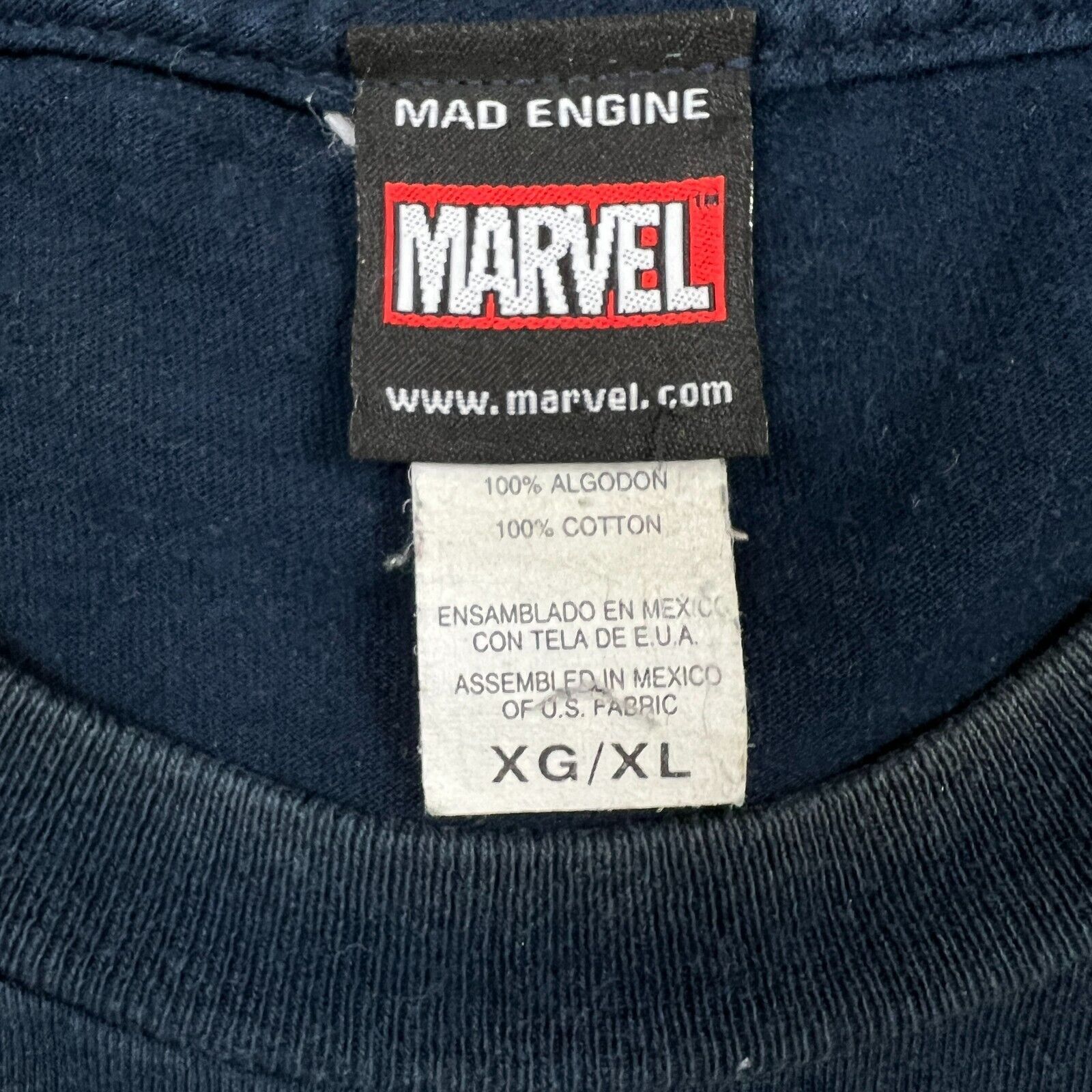 Marvel Comics VTG Wolverine T Shirt XL Marvel Comics X Men Mad Engine Tee Size US XL / EU 56 / 4 - 9 Thumbnail