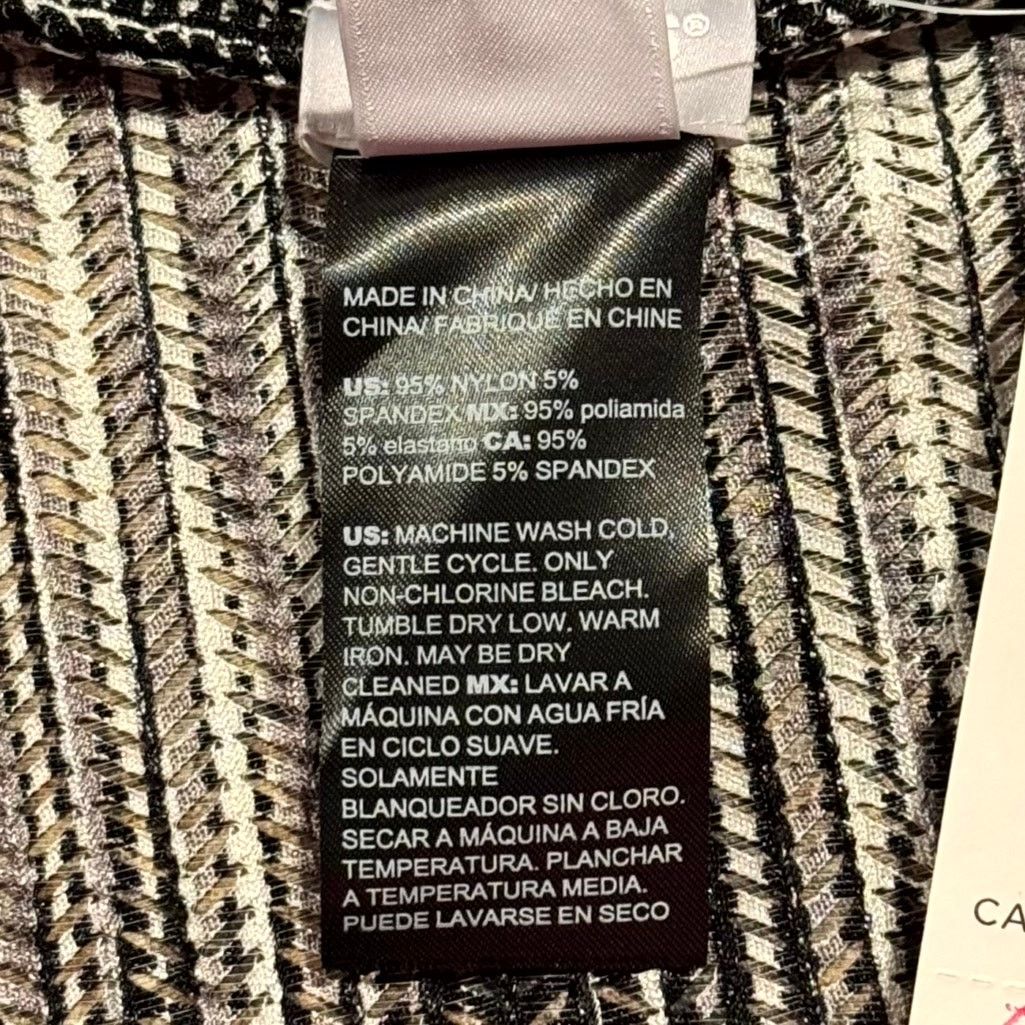 Chicos Chicos Travelers Mesh Cardigan Jacket Open Plus Size 4 Black Size 3XL / US 20-22 - 5 Thumbnail